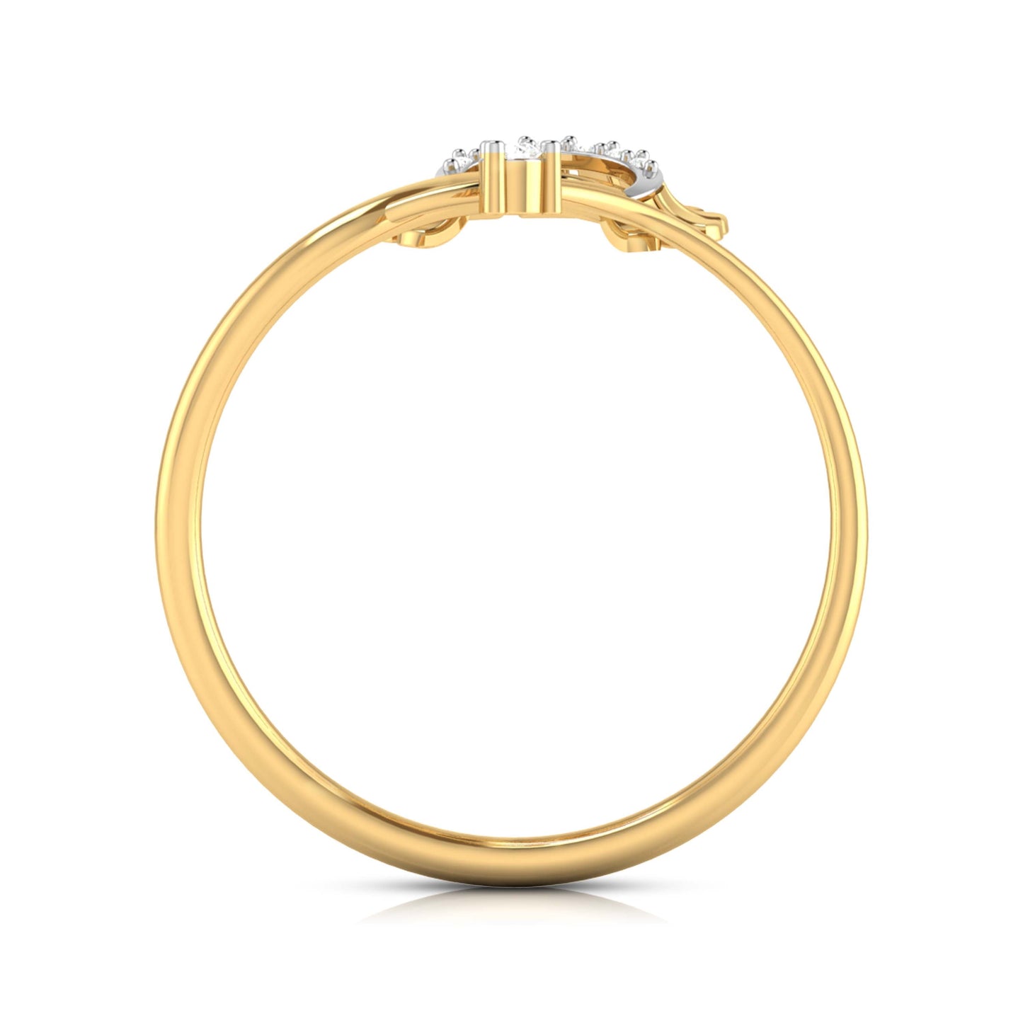 Load image into Gallery viewer, Zuri lab grown diamond ring unique ring design Fiona Diamonds
