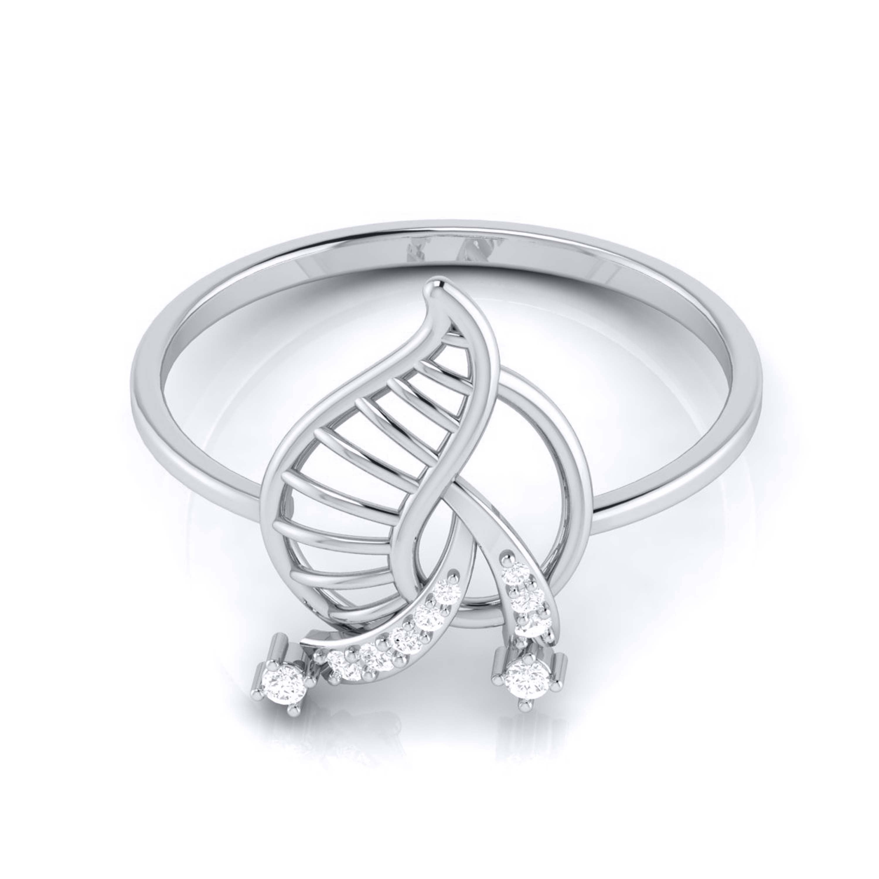 Trace lab grown diamond ring trendy ring design Fiona Diamonds