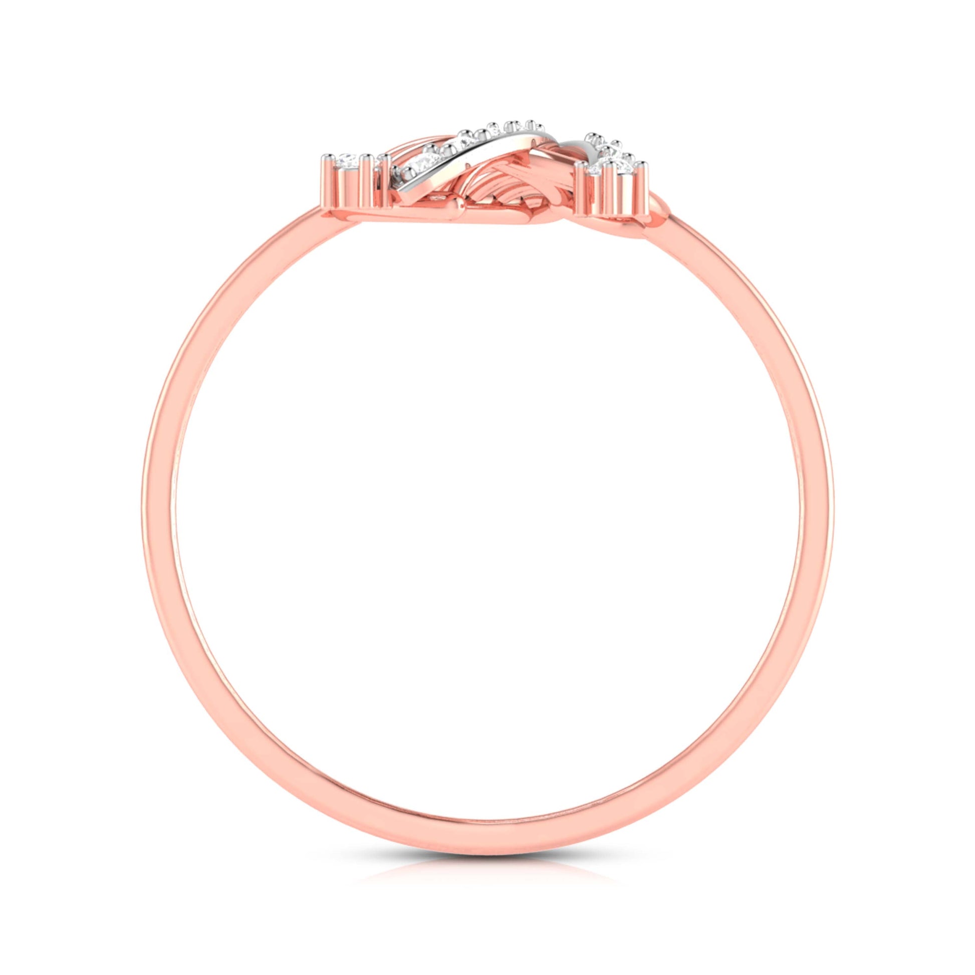 Trace lab grown diamond ring trendy ring design Fiona Diamonds