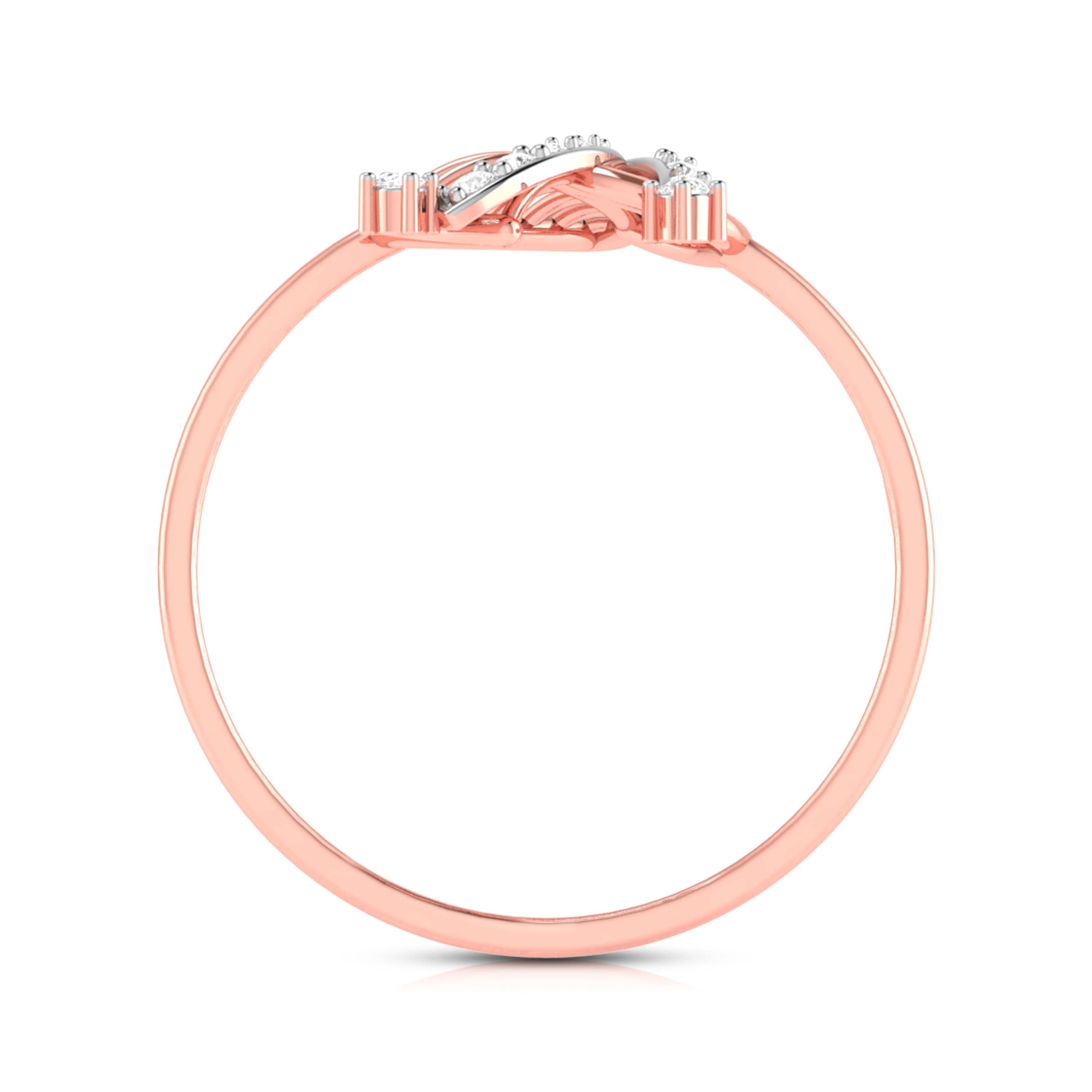 Trace lab grown diamond ring trendy ring design Fiona Diamonds