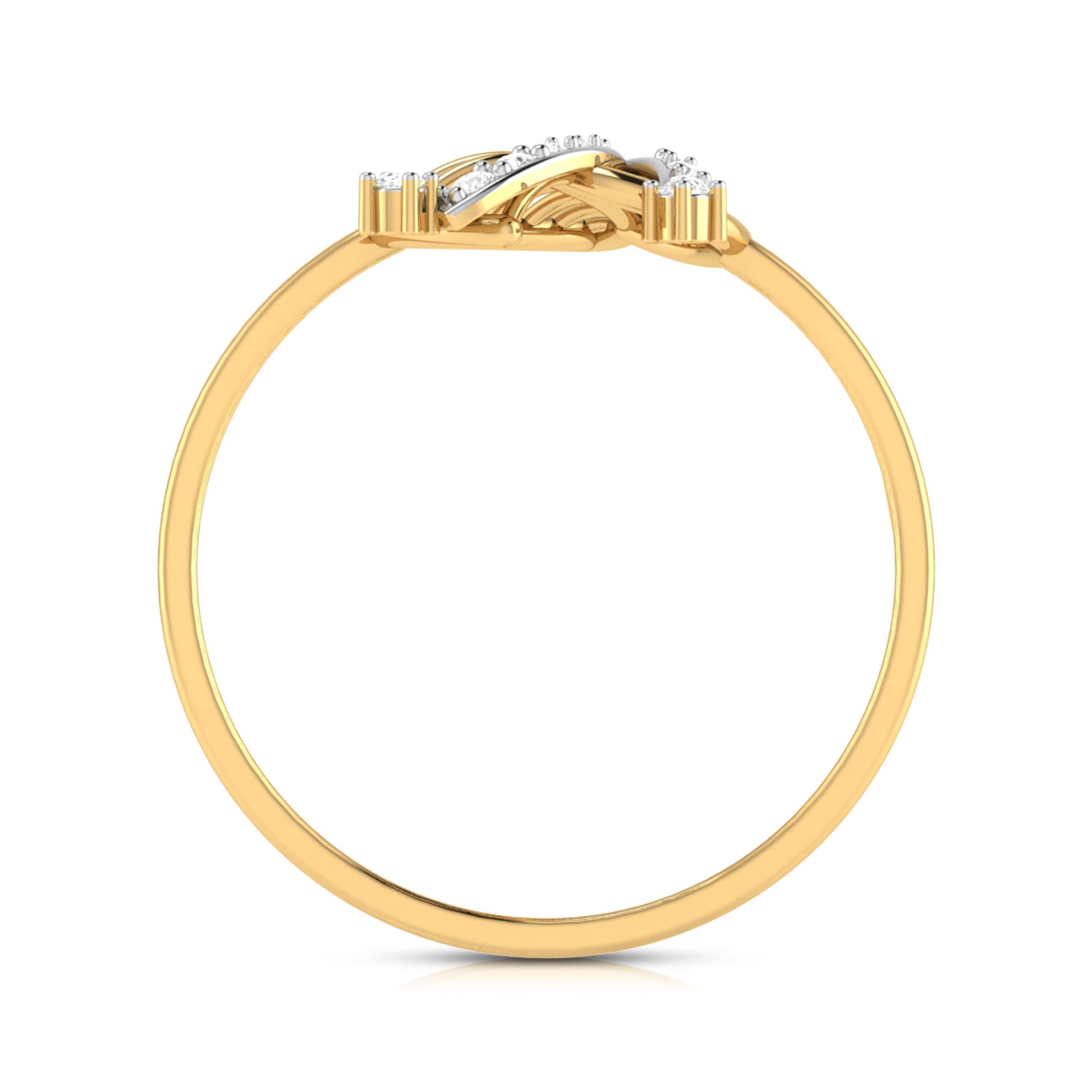 Trace lab grown diamond ring trendy ring design Fiona Diamonds