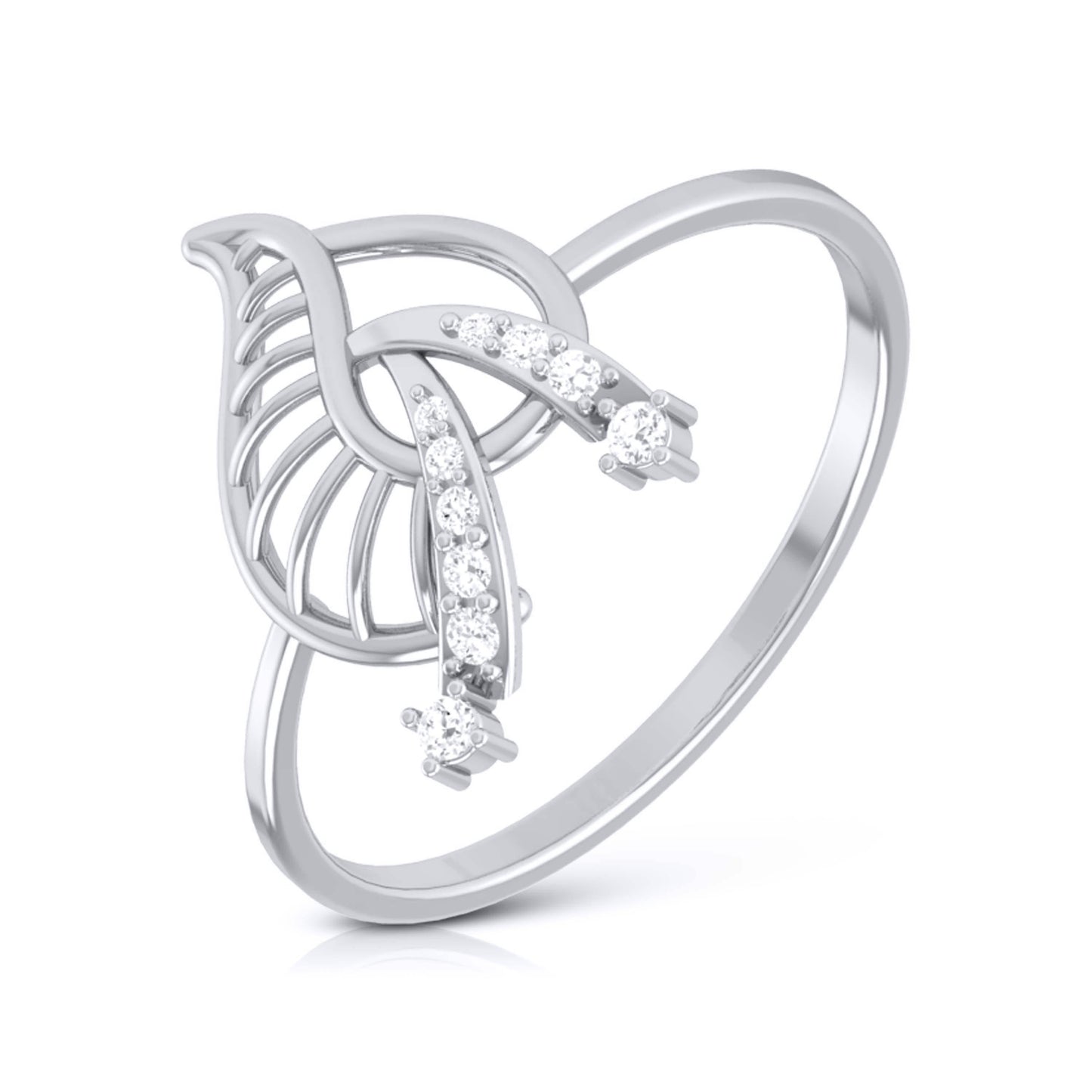 Trace lab grown diamond ring trendy ring design Fiona Diamonds