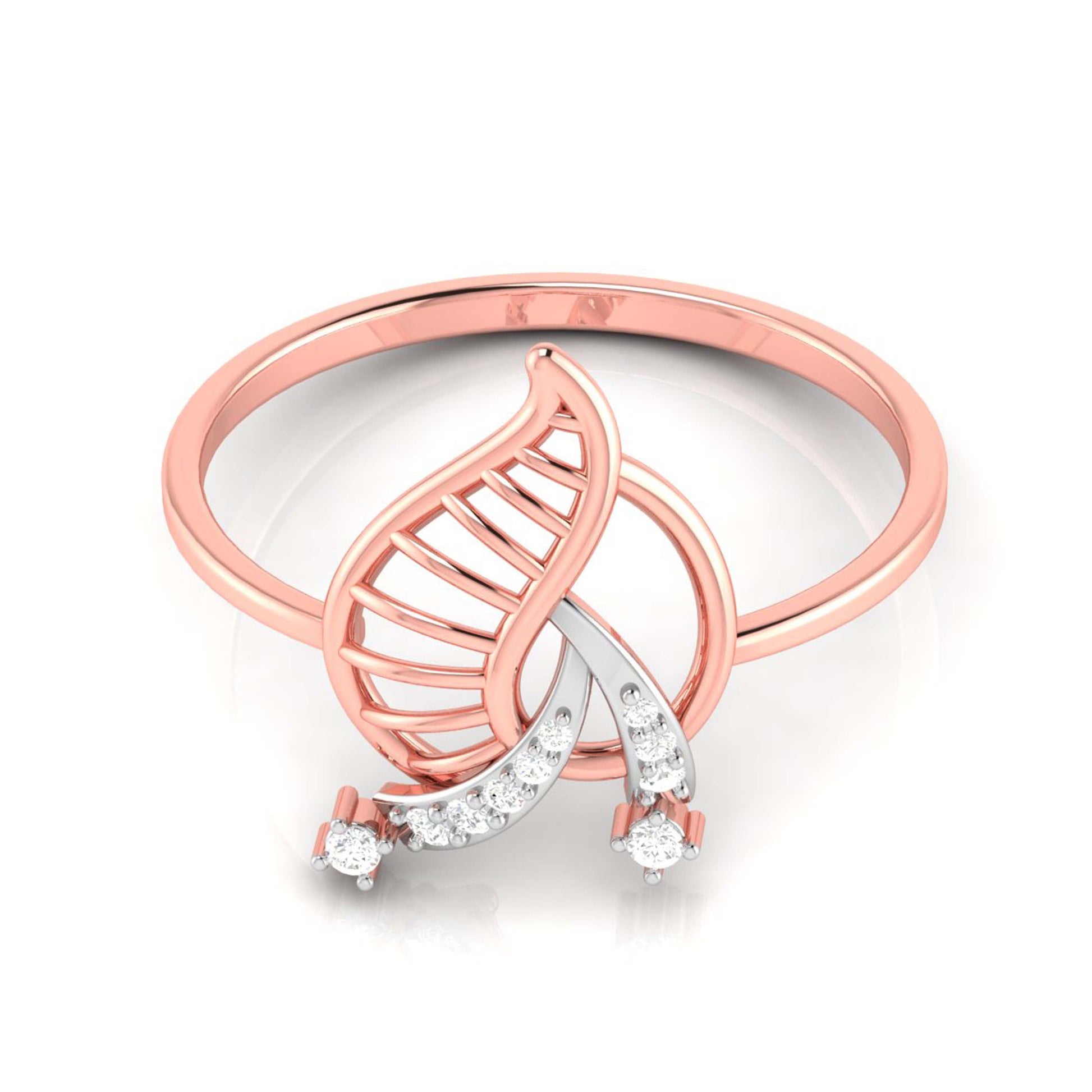 Trace lab grown diamond ring trendy ring design Fiona Diamonds