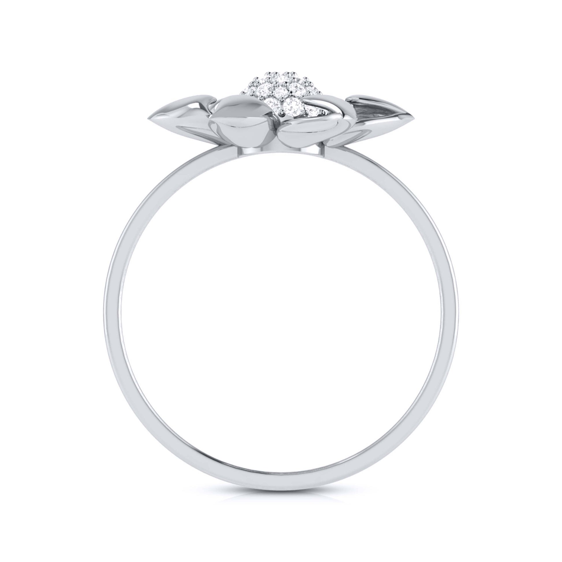 Pippin lab grown diamond ring unique ring design Fiona Diamonds
