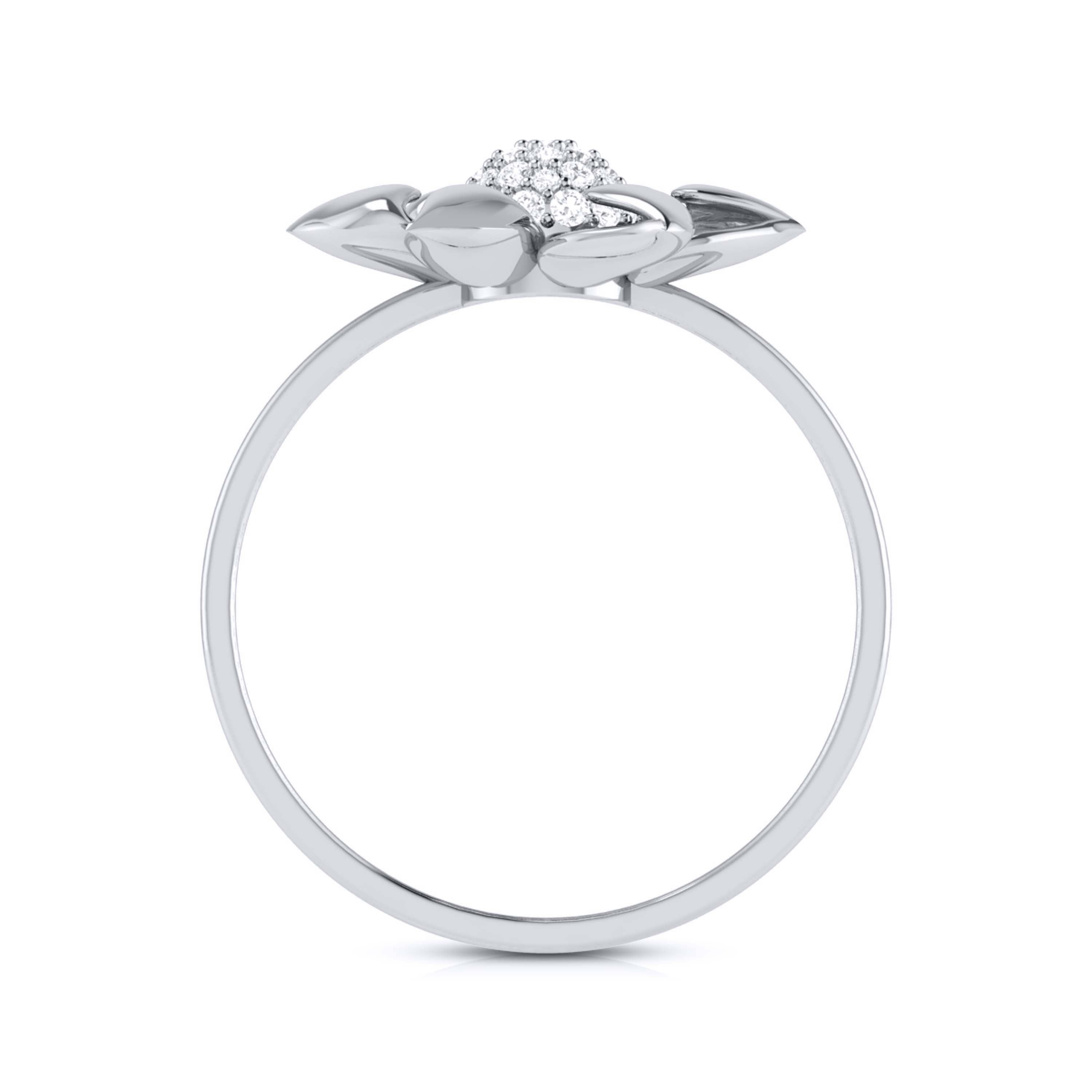 Pippin lab grown diamond ring unique ring design Fiona Diamonds