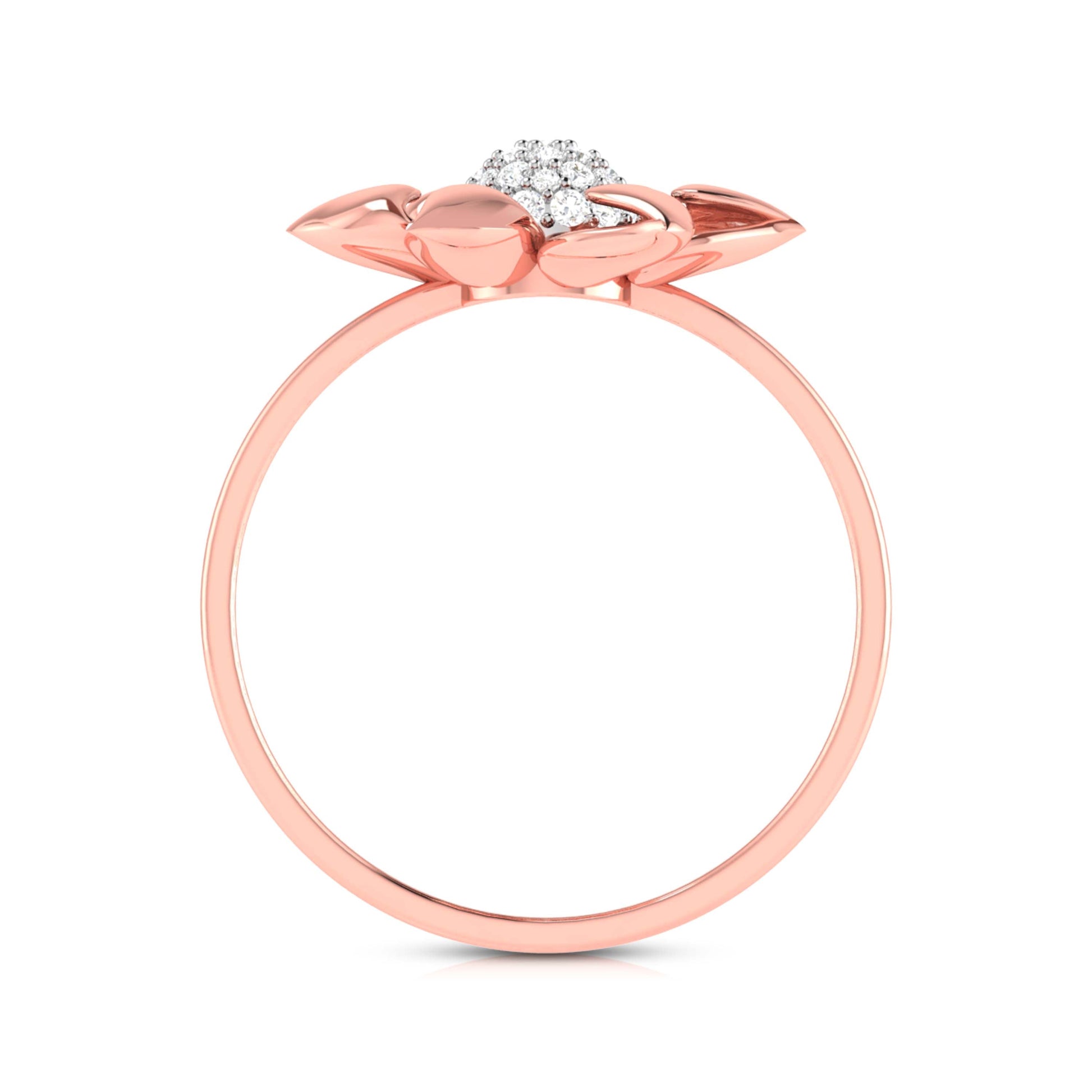 Pippin lab grown diamond ring unique ring design Fiona Diamonds