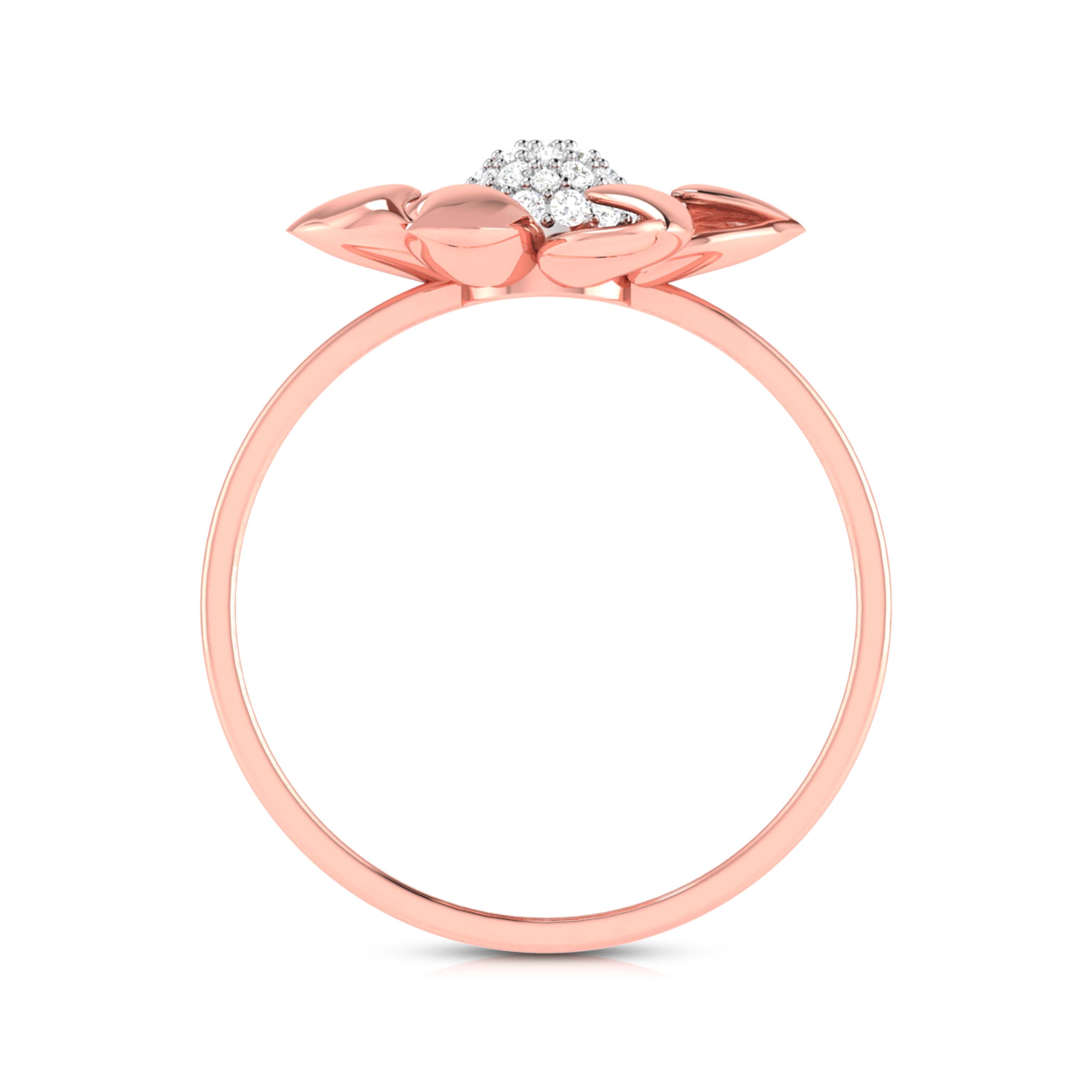 Pippin lab grown diamond ring unique ring design Fiona Diamonds
