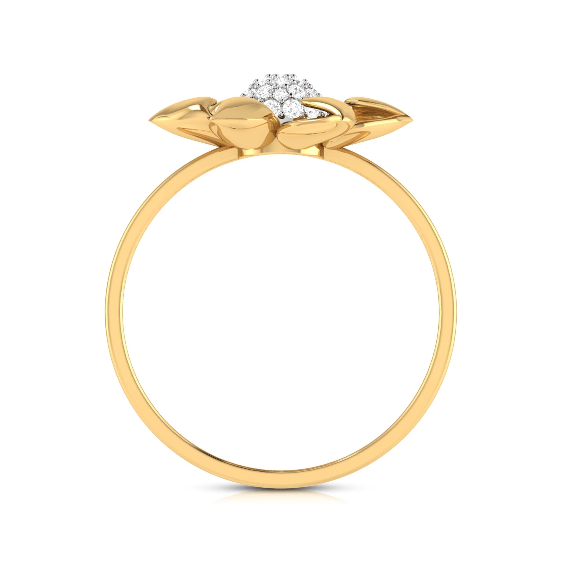 Pippin lab grown diamond ring unique ring design Fiona Diamonds