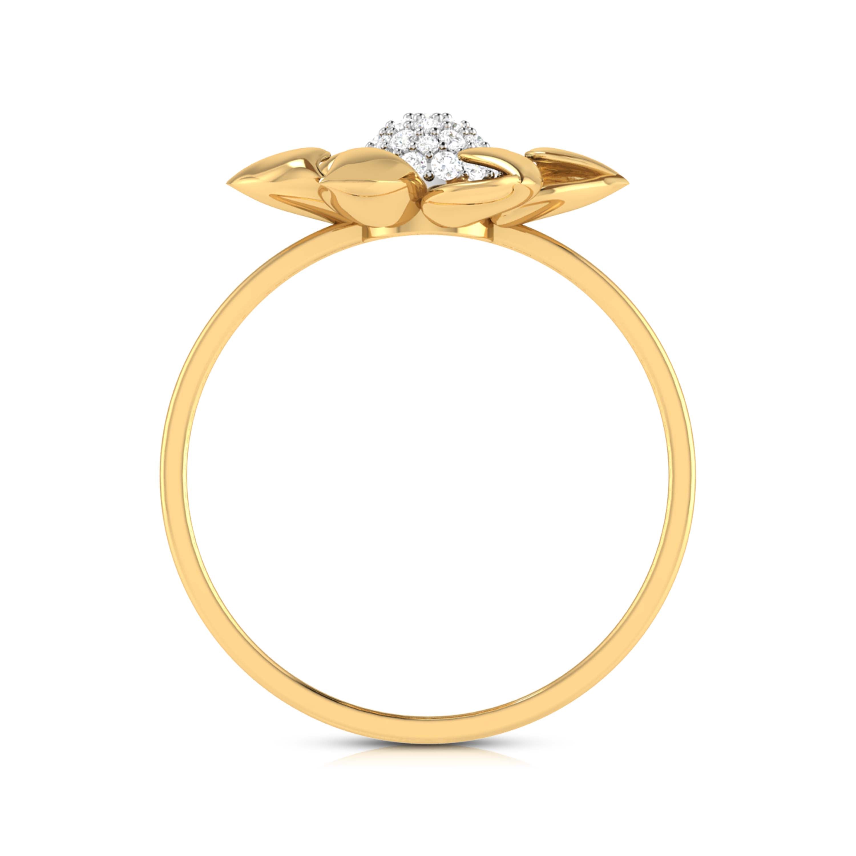 Pippin lab grown diamond ring unique ring design Fiona Diamonds