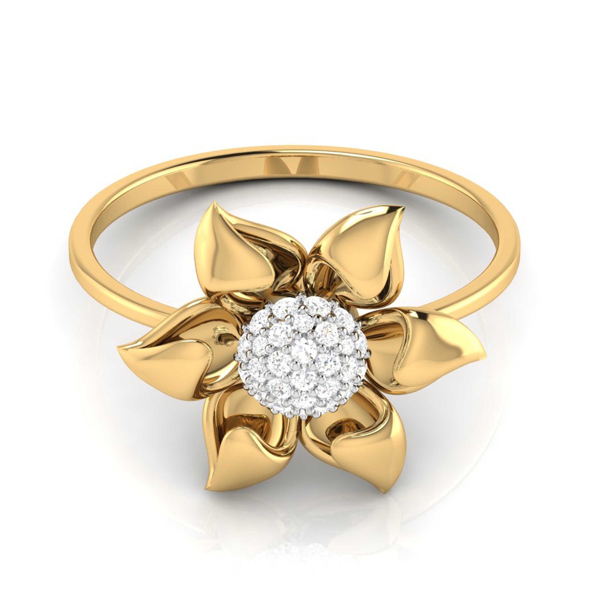 Pippin lab grown diamond ring unique ring design Fiona Diamonds