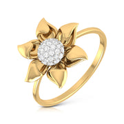 Pippin lab grown diamond ring unique ring design Fiona Diamonds