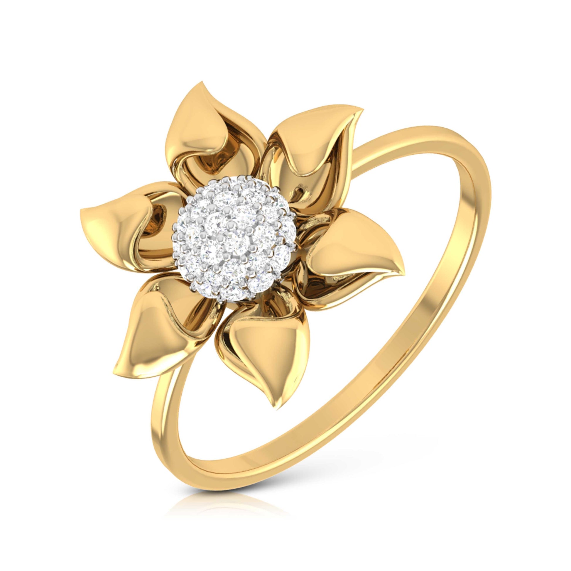 Pippin lab grown diamond ring unique ring design Fiona Diamonds