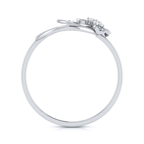 Cella lab grown diamond ring simple round ring design Fiona Diamonds