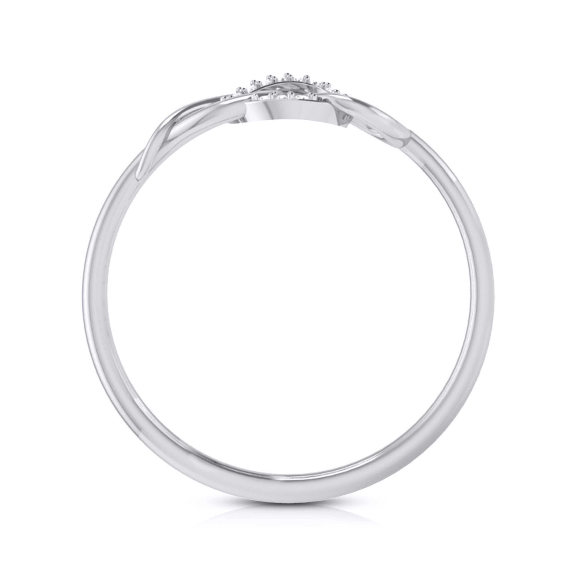 Twine lab grown diamond ring trendy ring design Fiona Diamonds