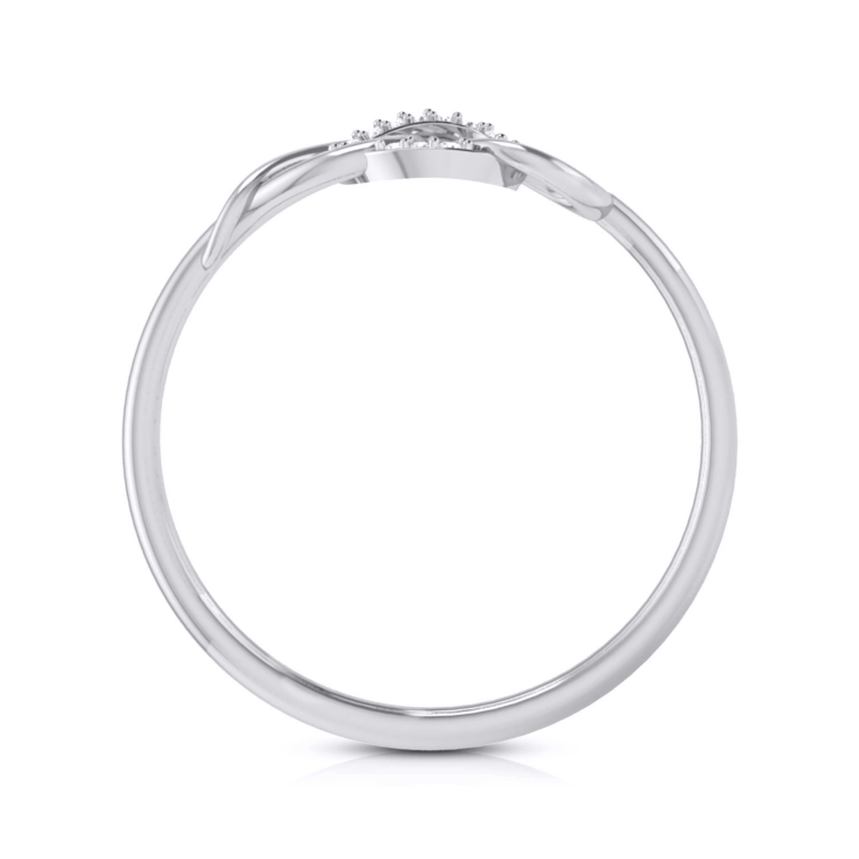 Twine lab grown diamond ring trendy ring design Fiona Diamonds