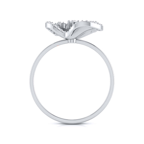 Galaxy lab grown diamond ring unique ring design Fiona Diamonds