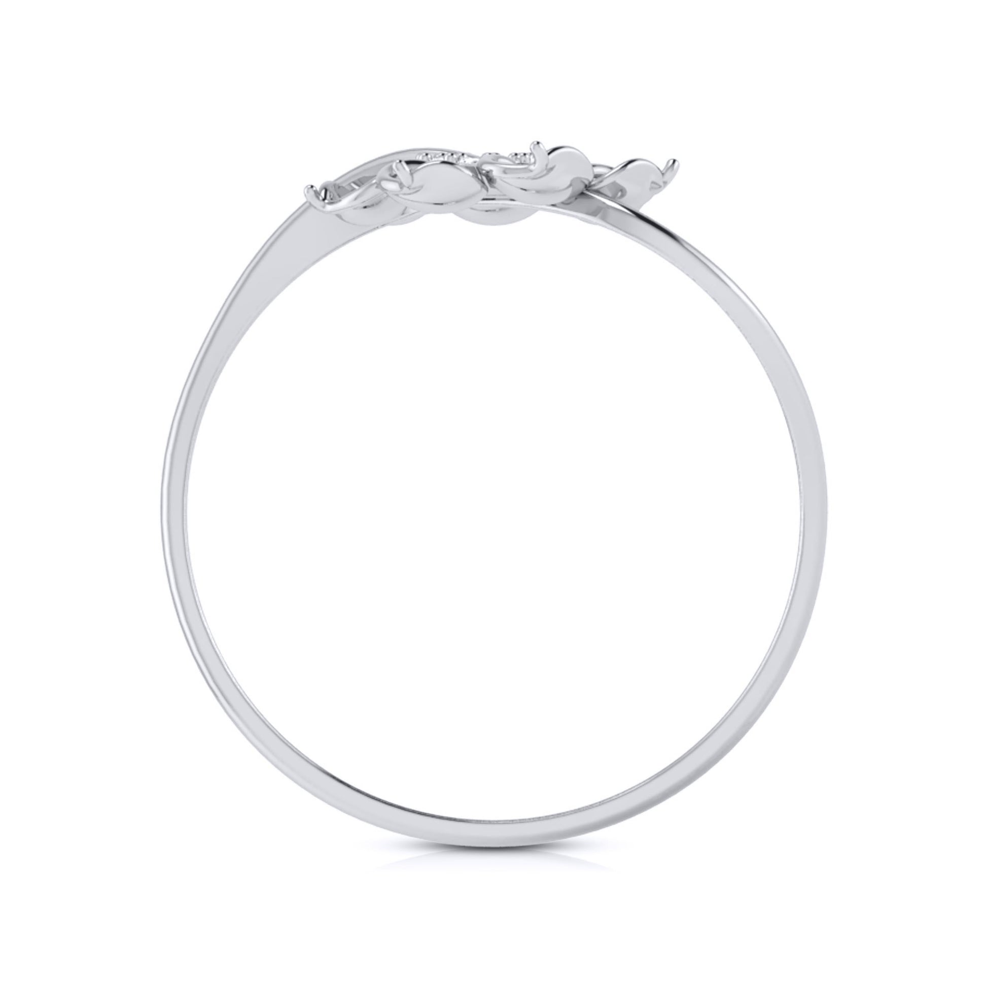 Intrinsic lab grown diamond ring simple round ring design Fiona Diamonds