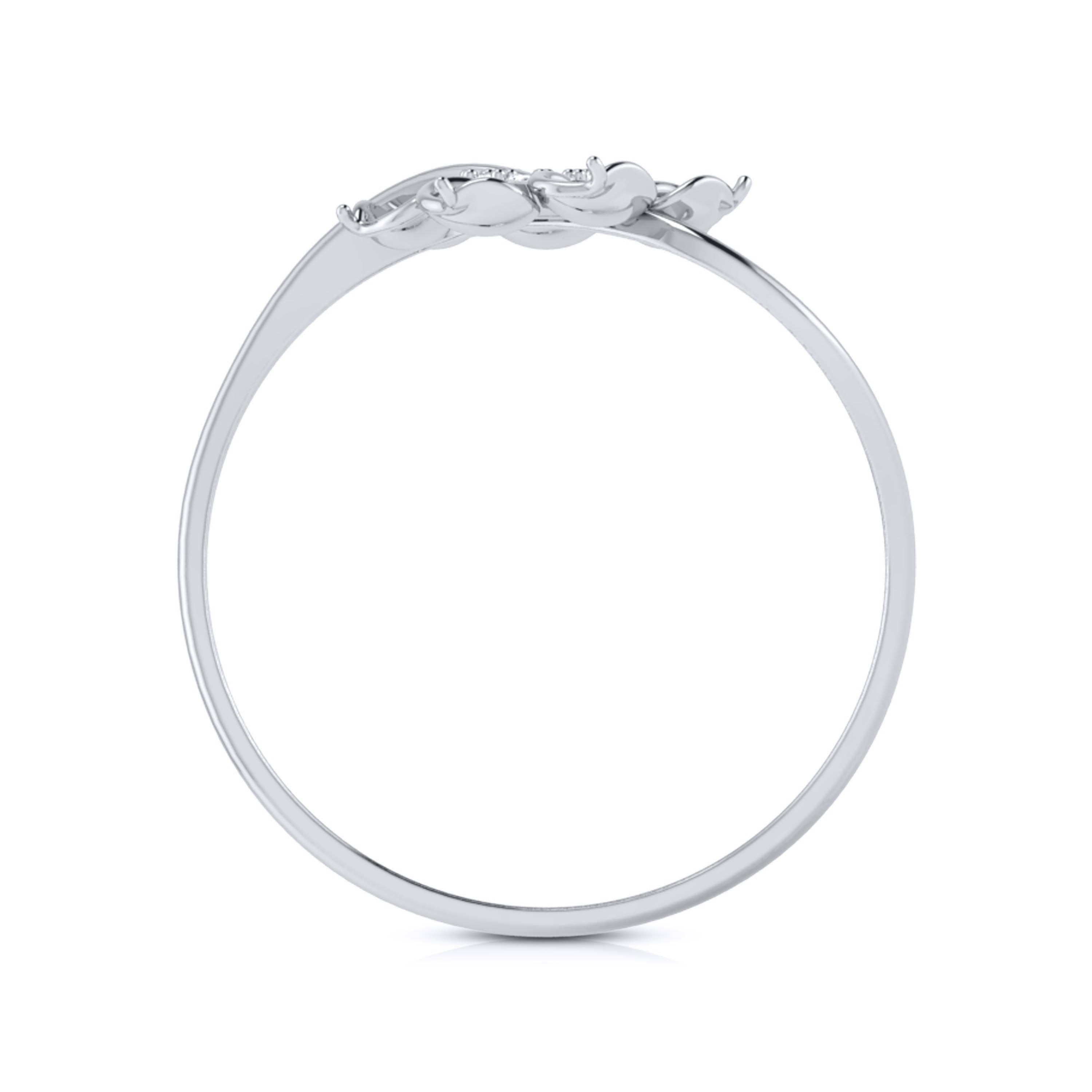 Intrinsic lab grown diamond ring simple round ring design Fiona Diamonds