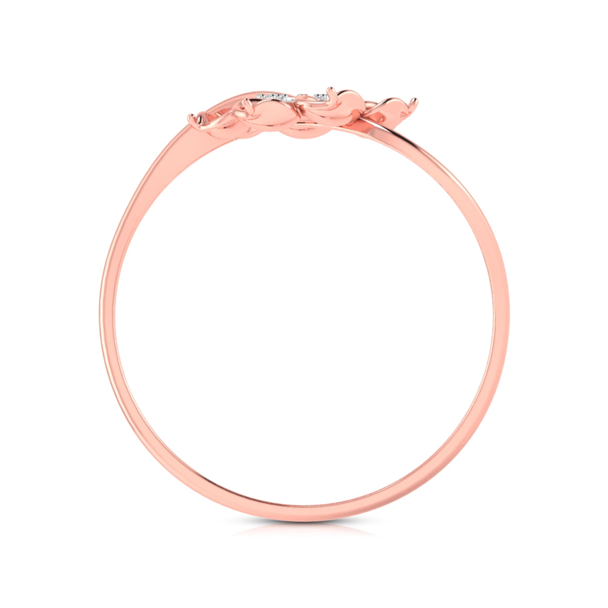 Intrinsic lab grown diamond ring simple round ring design Fiona Diamonds