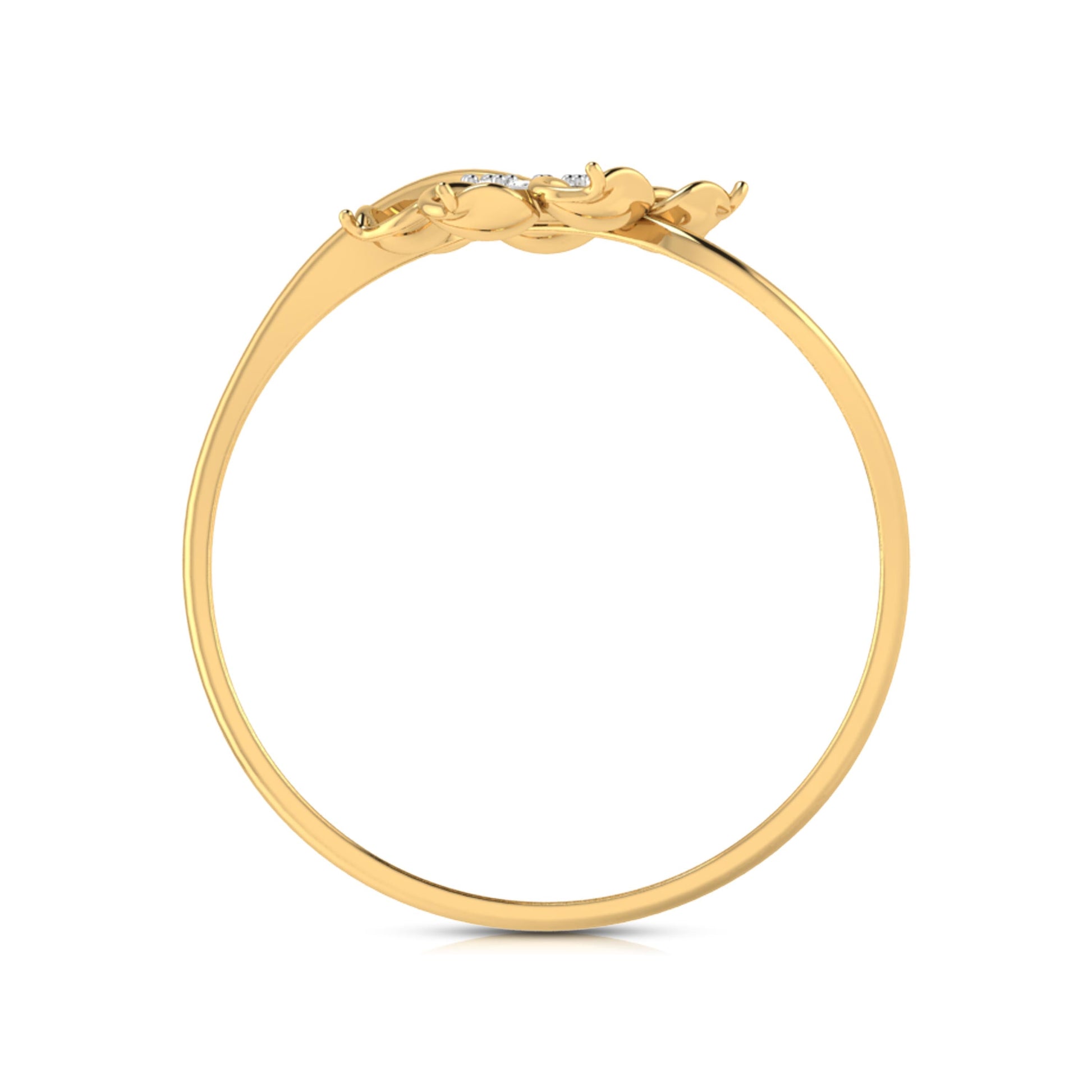 Intrinsic lab grown diamond ring simple round ring design Fiona Diamonds