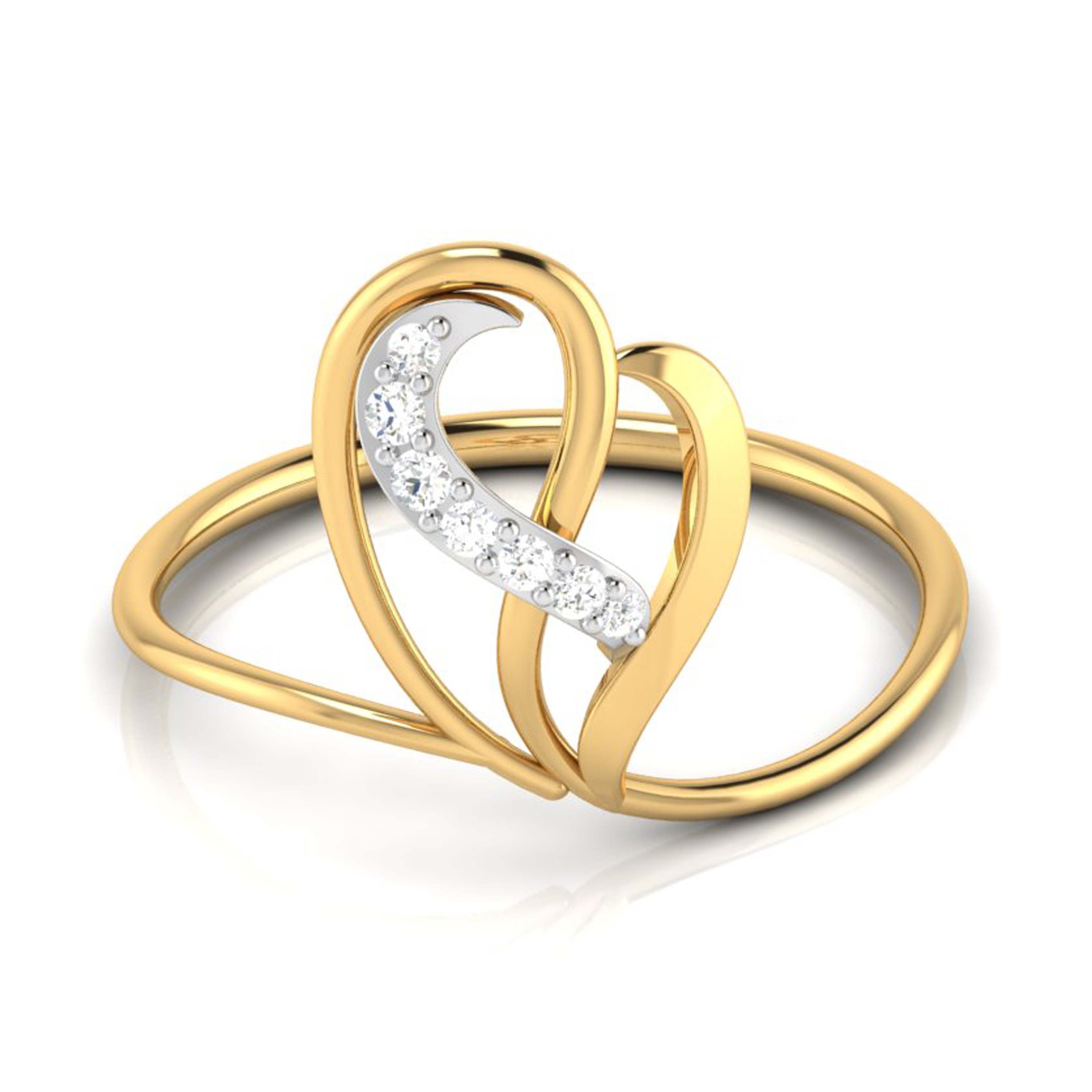 Knus lab grown diamond ring sleek ring Fiona Diamonds
