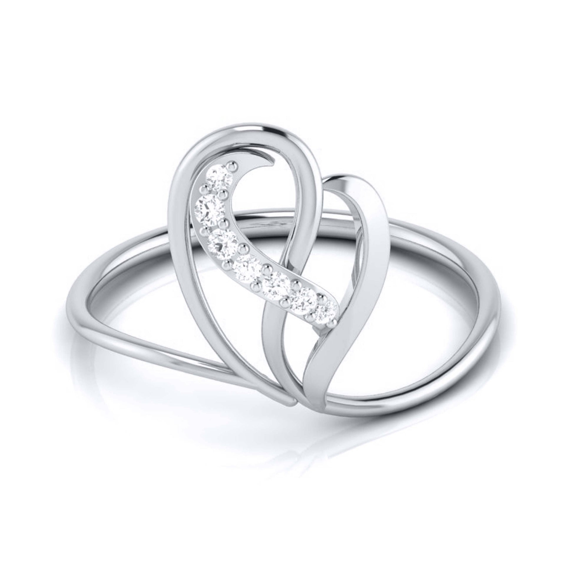 Knus lab grown diamond ring sleek ring Fiona Diamonds