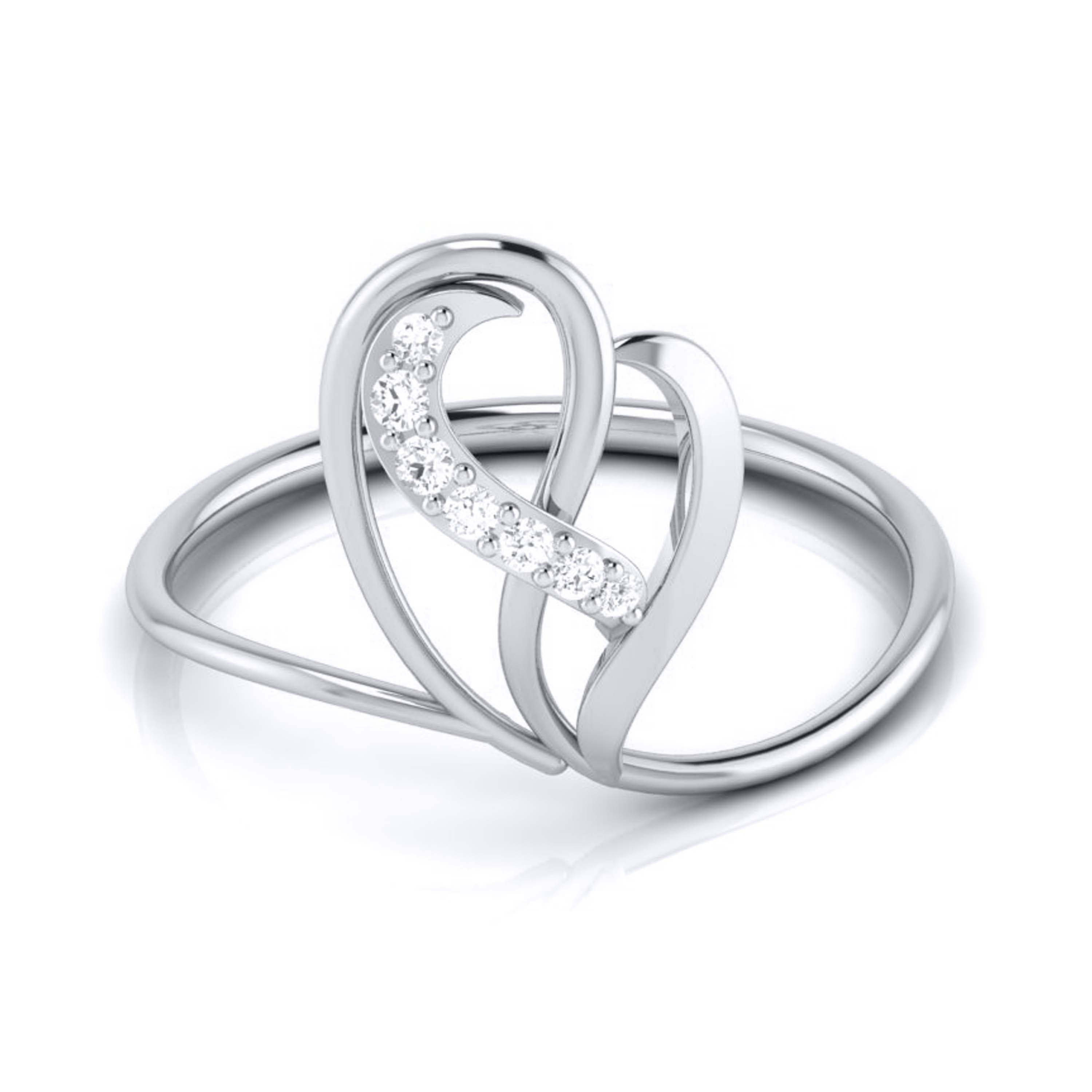 Knus lab grown diamond ring sleek ring Fiona Diamonds