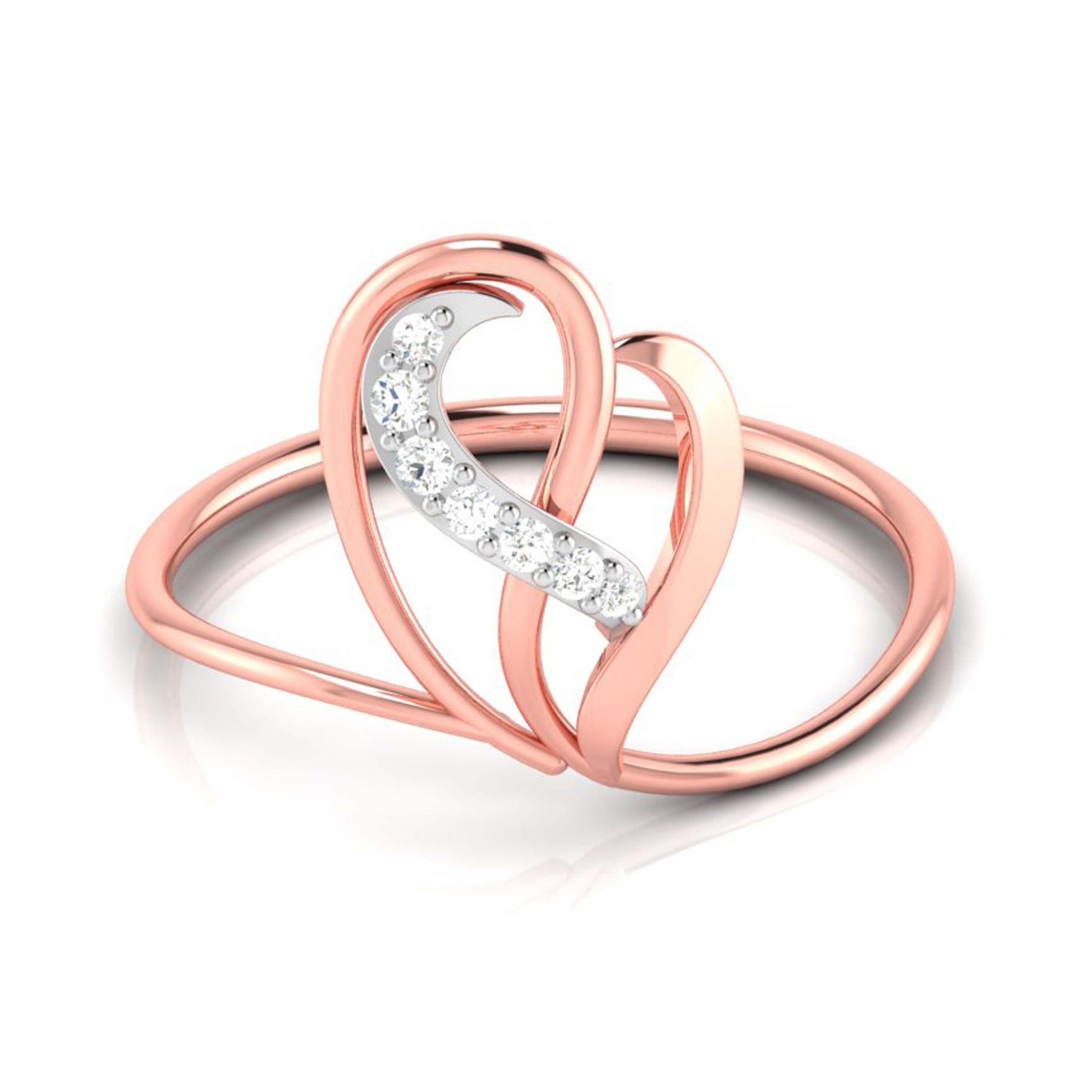 Knus lab grown diamond ring sleek ring Fiona Diamonds
