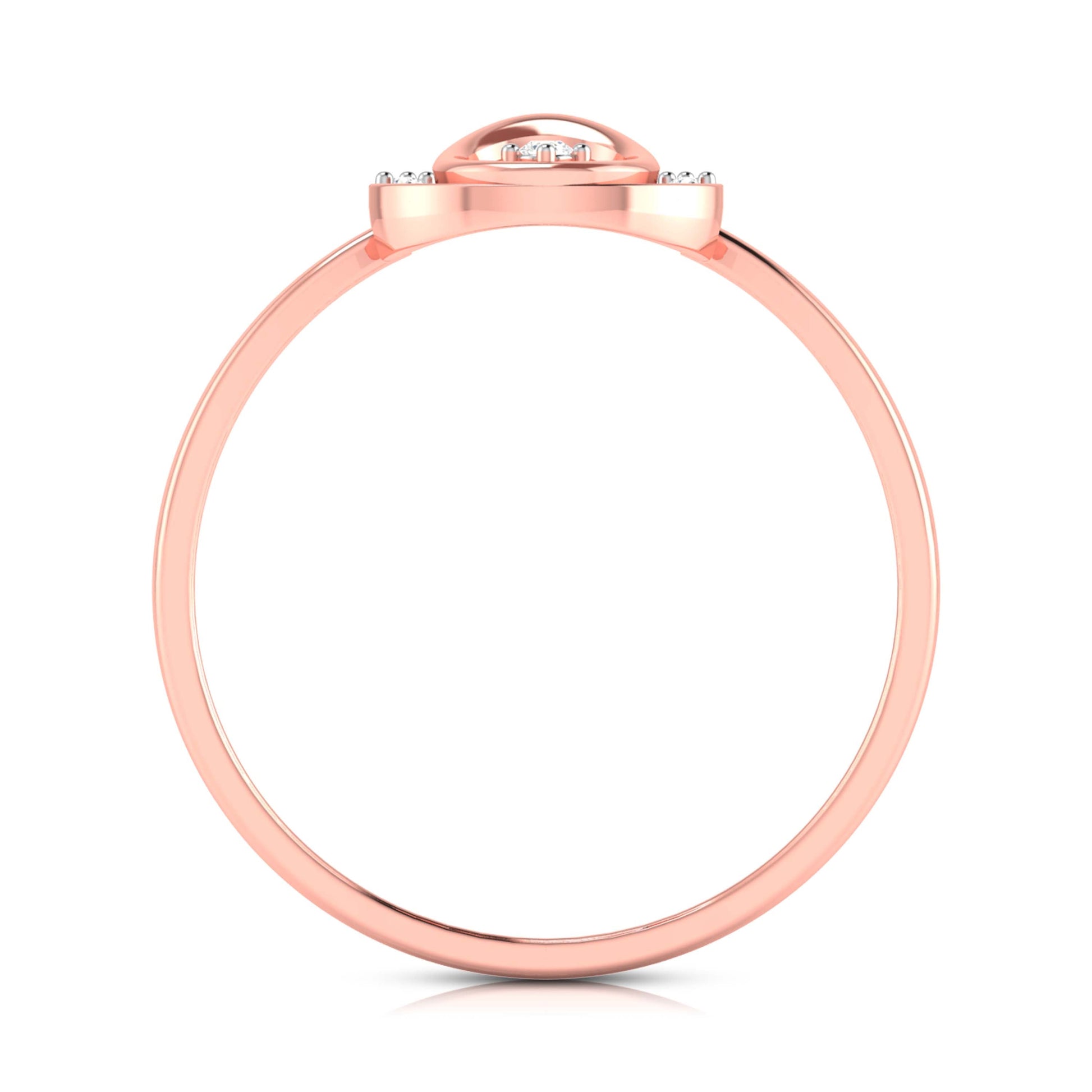 Nomad lab grown diamond ring trendy ring design Fiona Diamonds