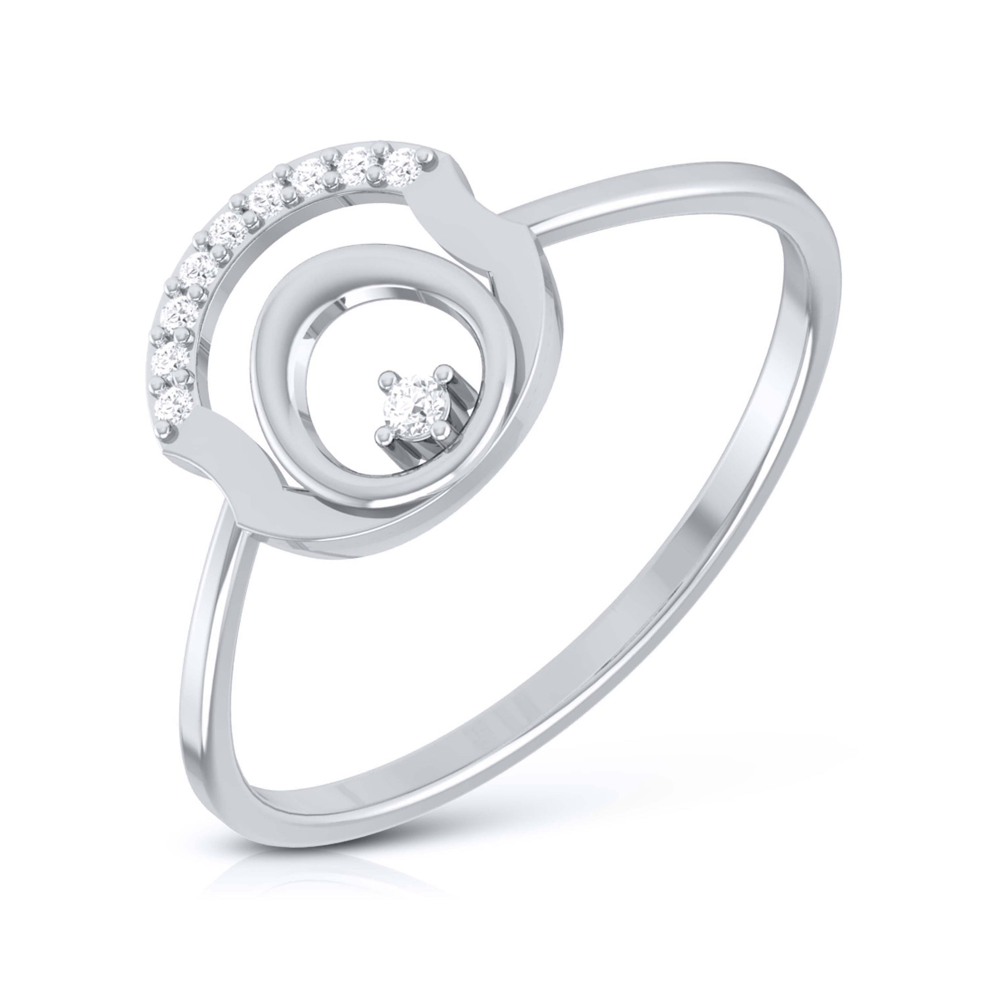 Nomad lab grown diamond ring trendy ring design Fiona Diamonds