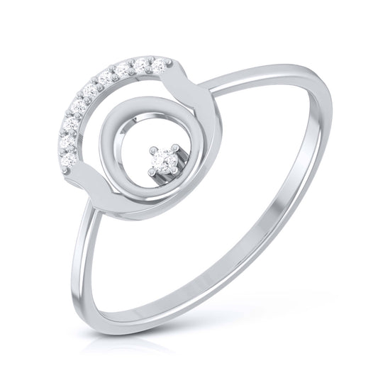Load image into Gallery viewer, Nomad lab grown diamond ring trendy ring design Fiona Diamonds
