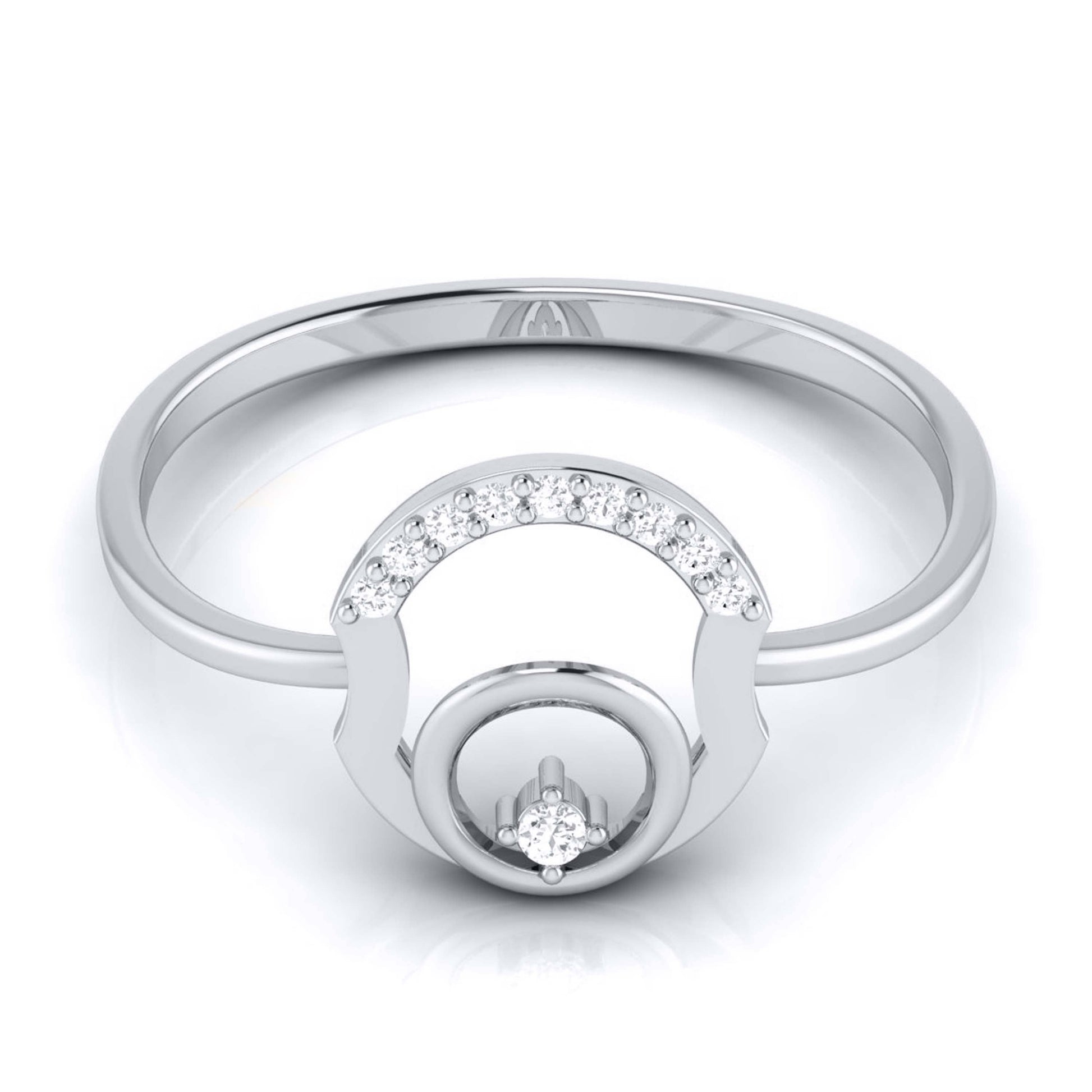 Nomad lab grown diamond ring trendy ring design Fiona Diamonds