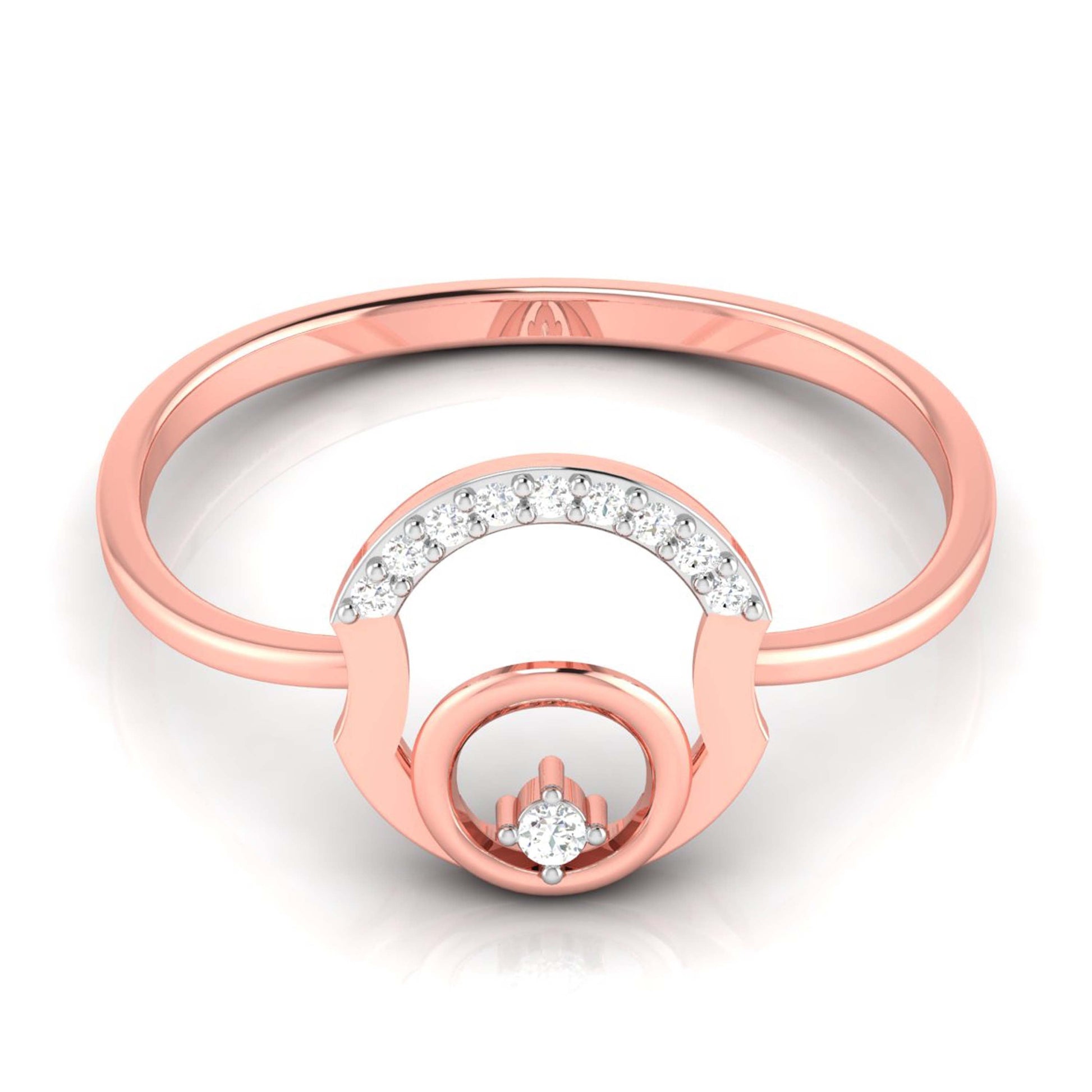 Nomad lab grown diamond ring trendy ring design Fiona Diamonds