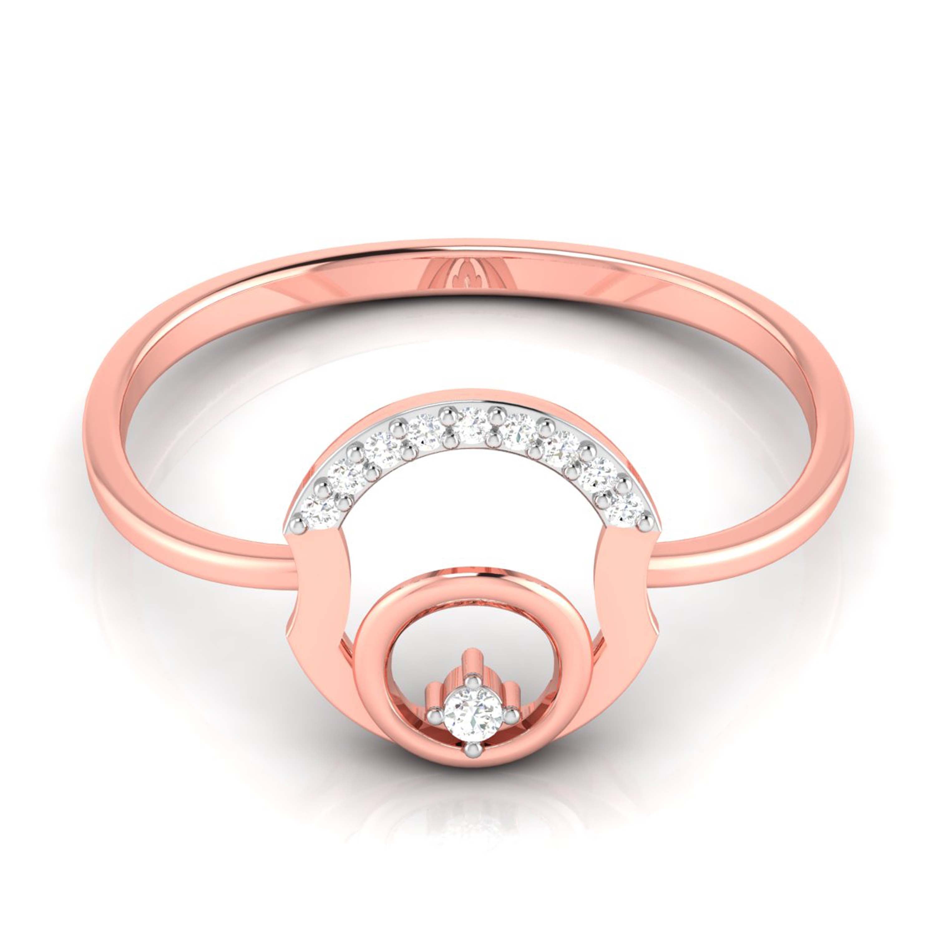 Nomad lab grown diamond ring trendy ring design Fiona Diamonds