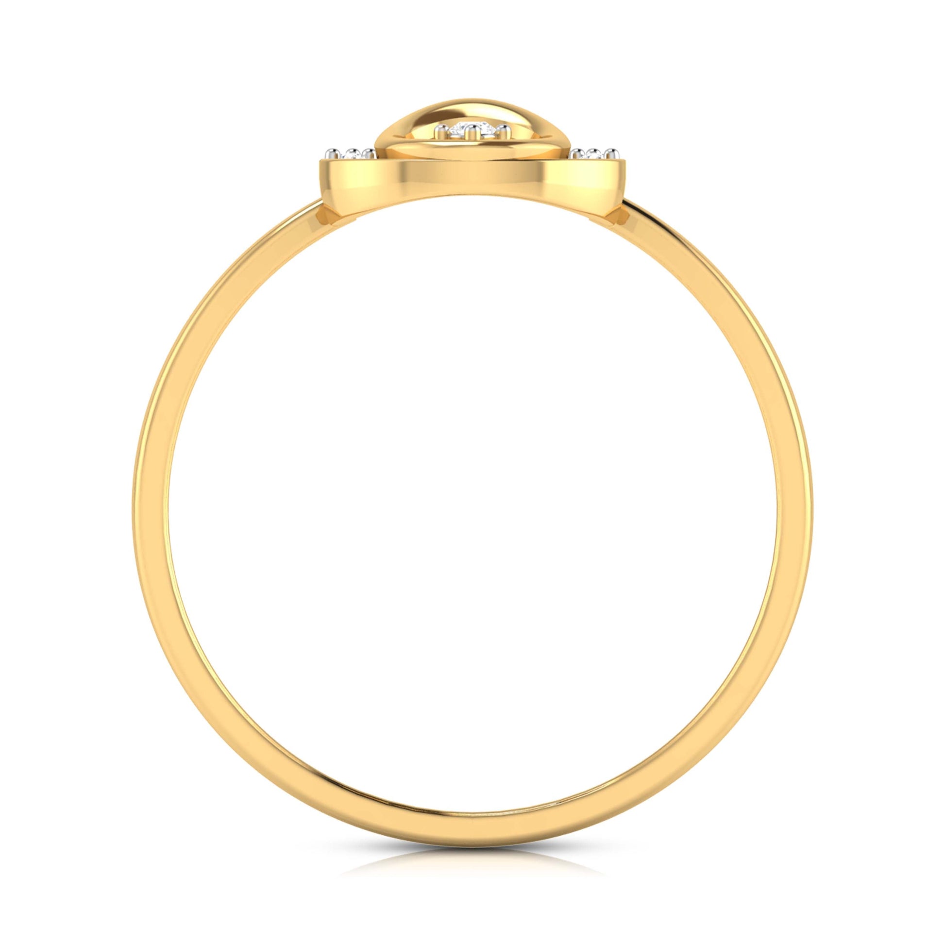 Nomad lab grown diamond ring trendy ring design Fiona Diamonds