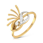 Aristrocrat lab grown diamond ring trendy ring design Fiona Diamonds