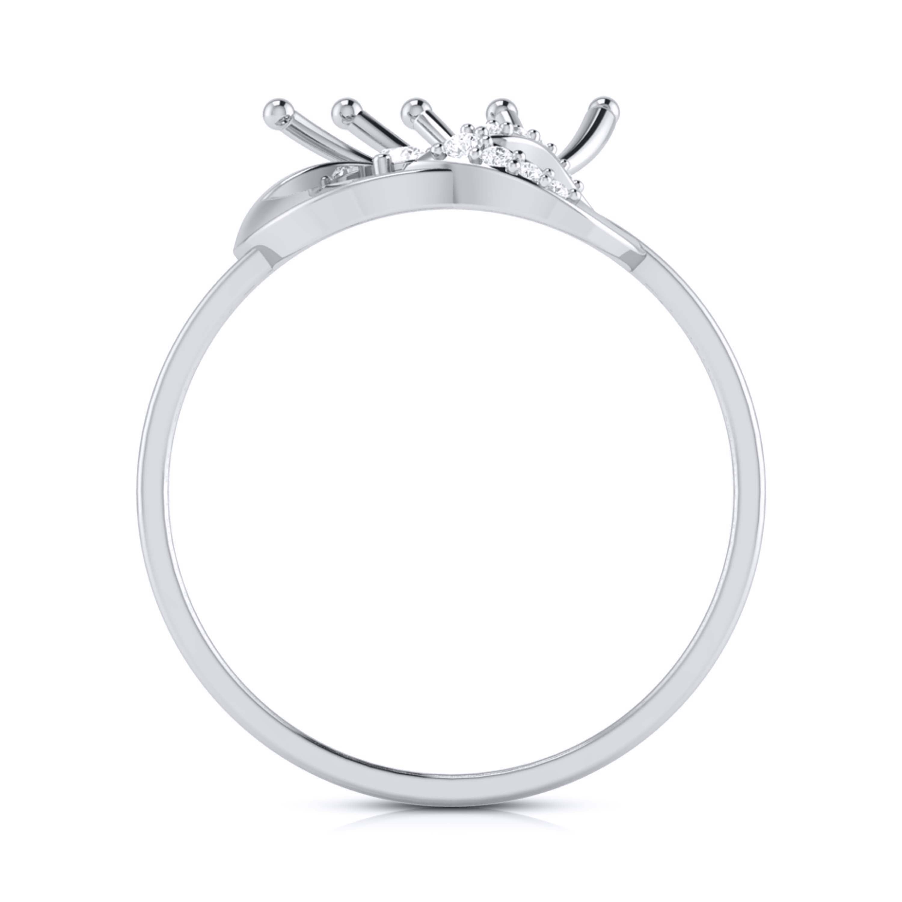 Aristrocrat lab grown diamond ring trendy ring design Fiona Diamonds