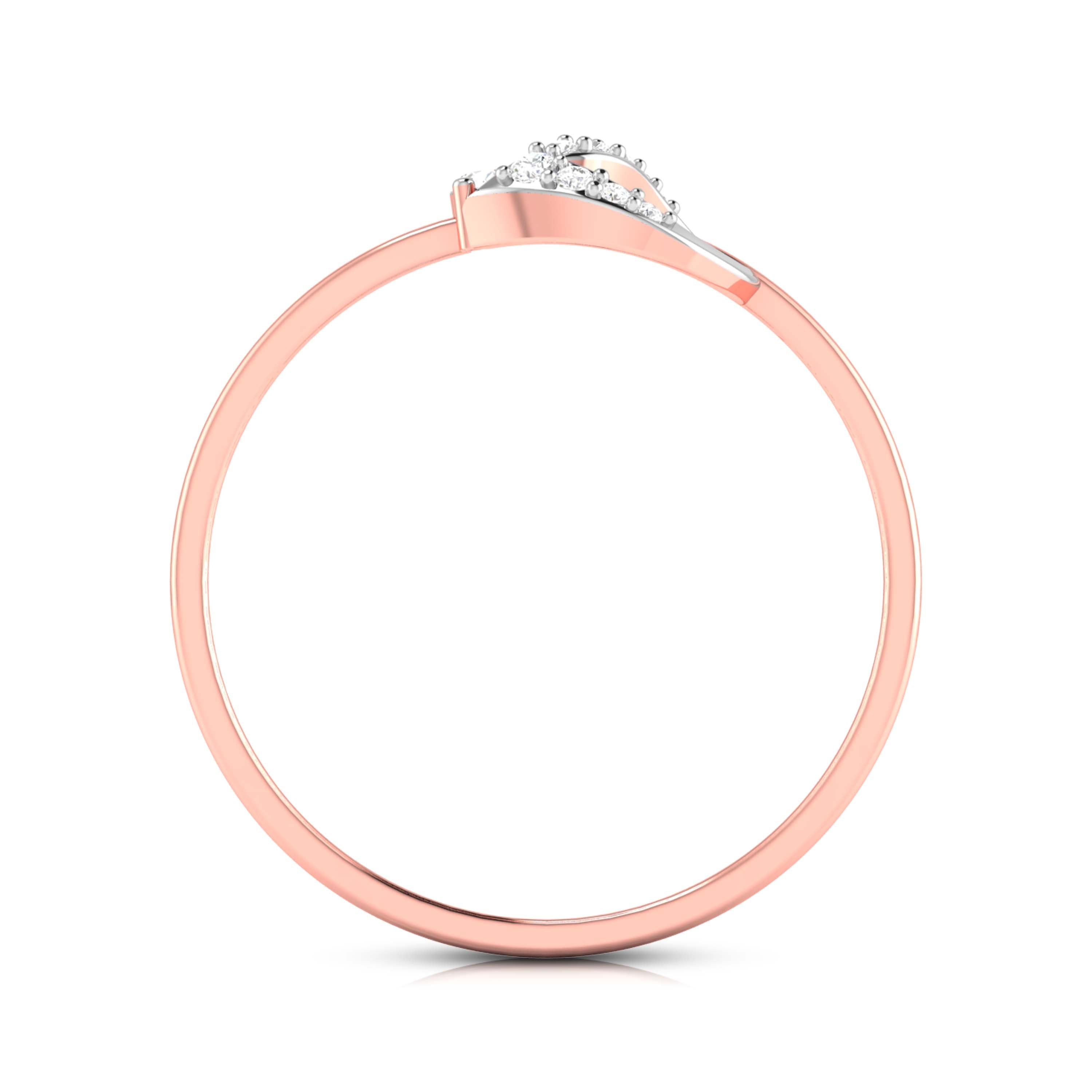 Magnificent lab grown diamond ring simple round ring design Fiona Diamonds