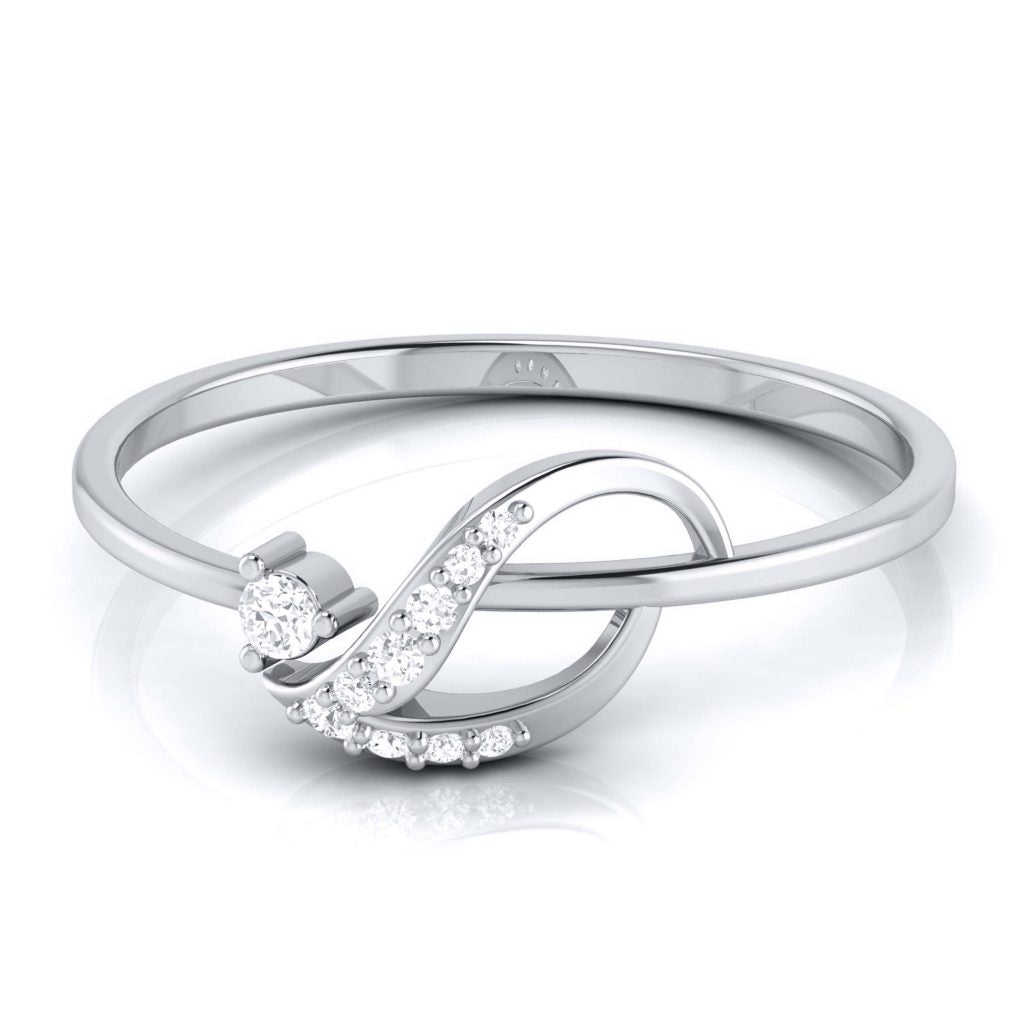 Magnificent lab grown diamond ring simple round ring design Fiona Diamonds