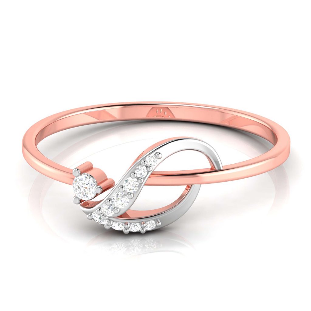 Magnificent lab grown diamond ring simple round ring design Fiona Diamonds