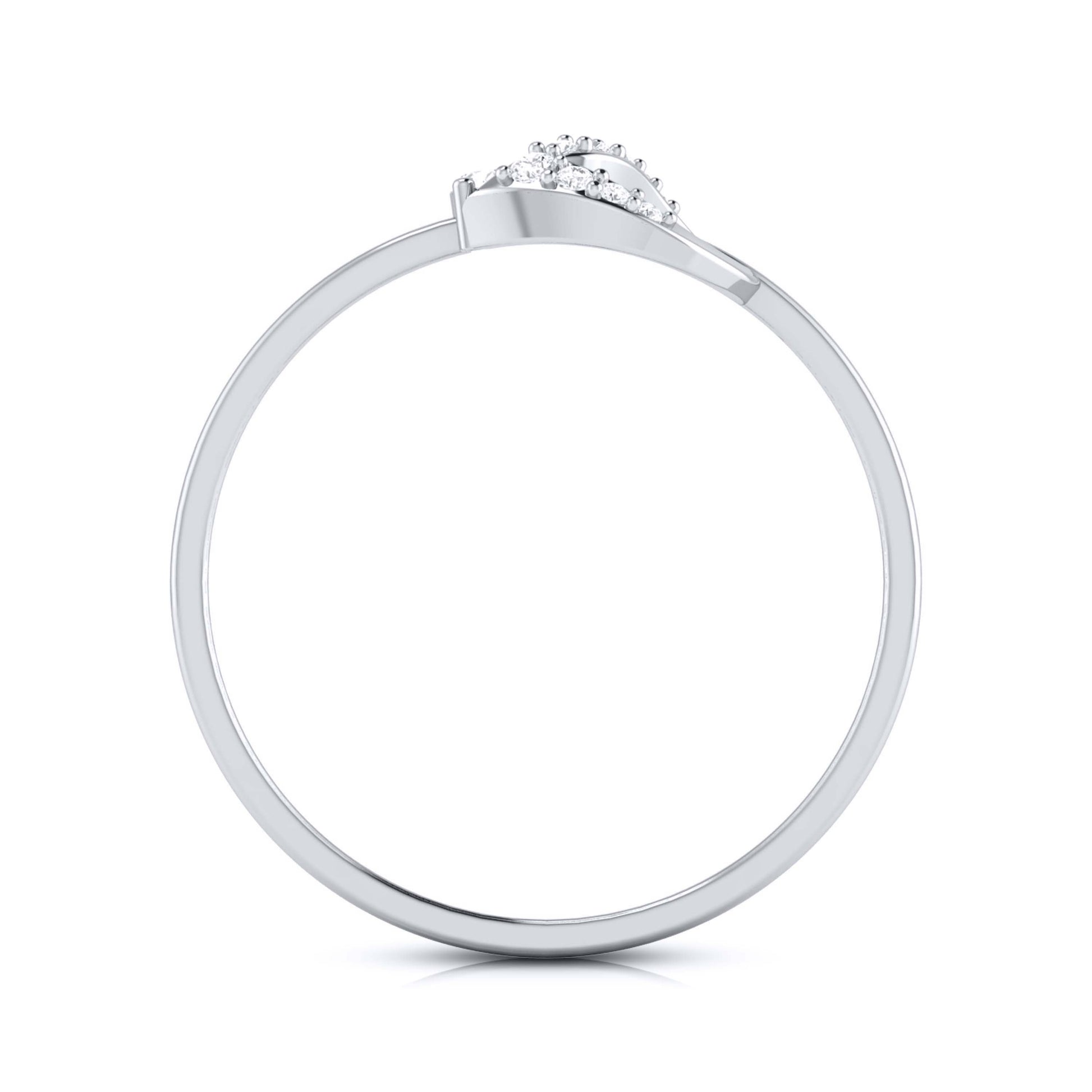 Magnificent lab grown diamond ring simple round ring design Fiona Diamonds