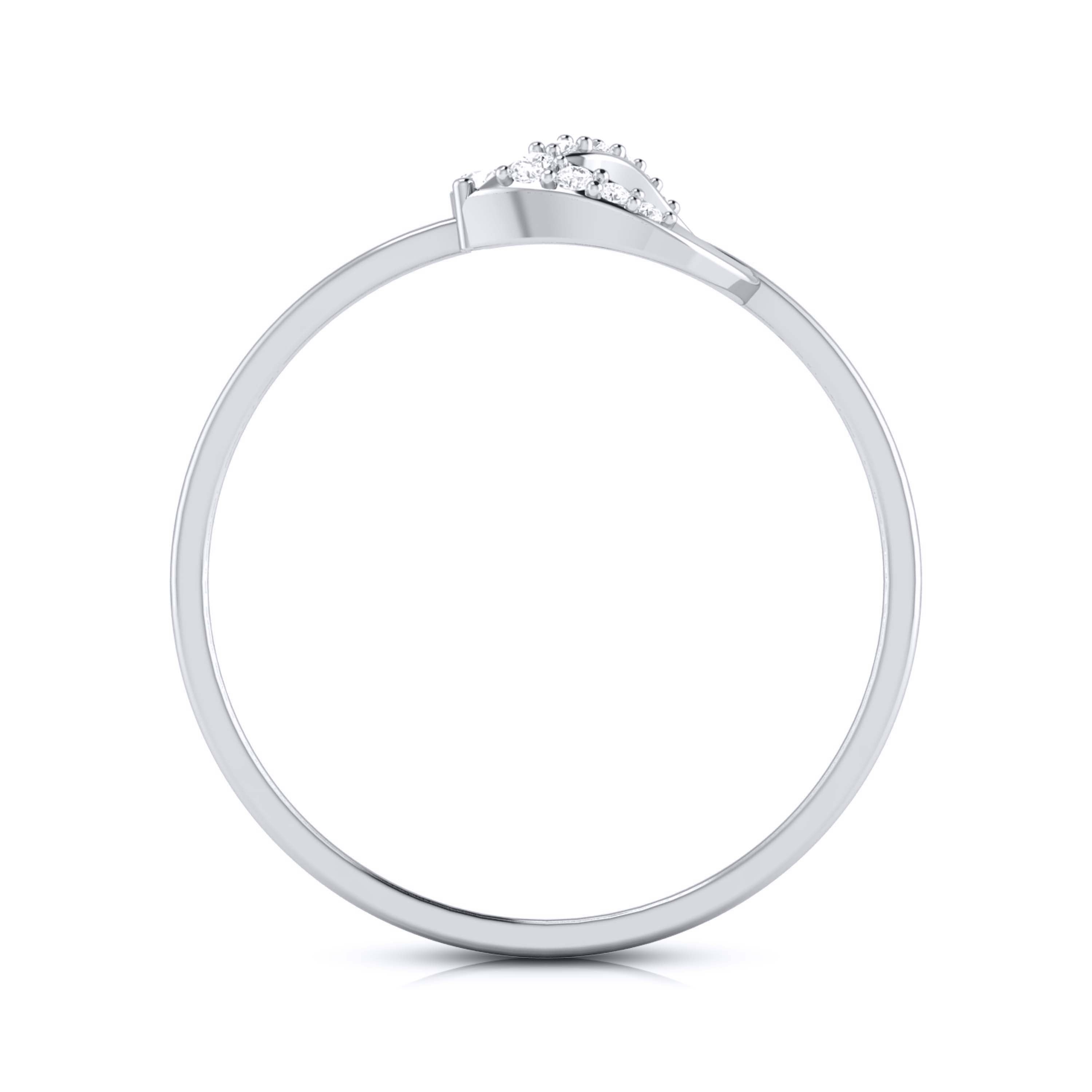 Magnificent lab grown diamond ring simple round ring design Fiona Diamonds