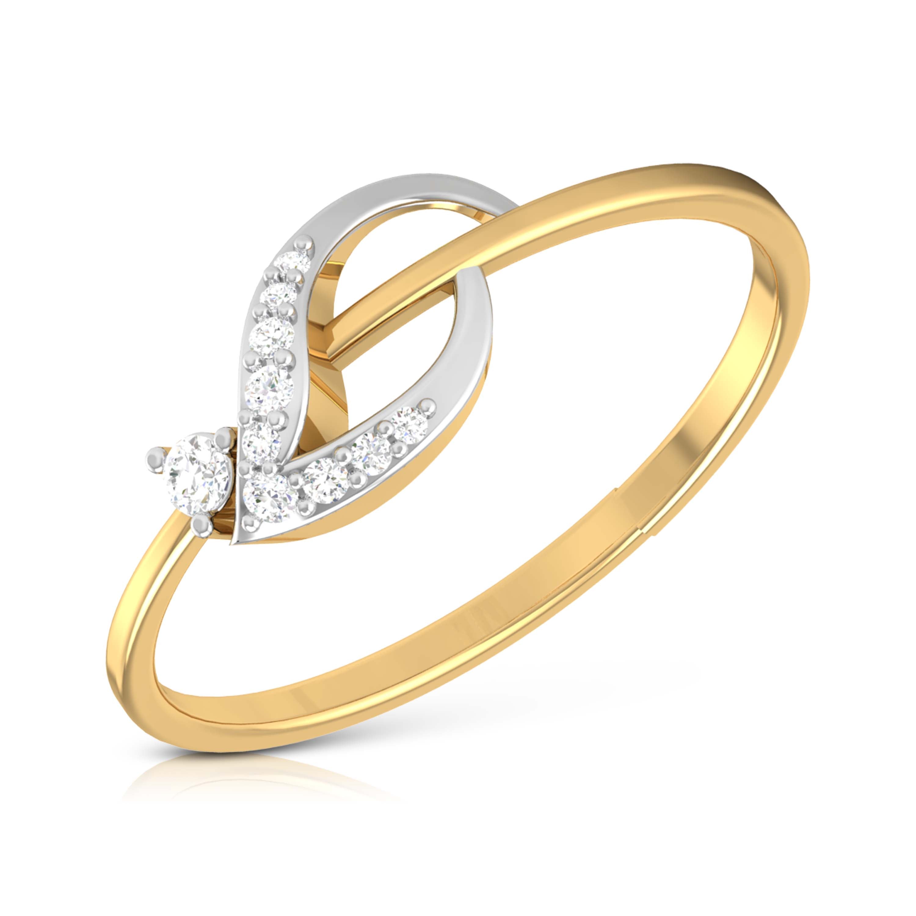 Magnificent lab grown diamond ring simple round ring design Fiona Diamonds