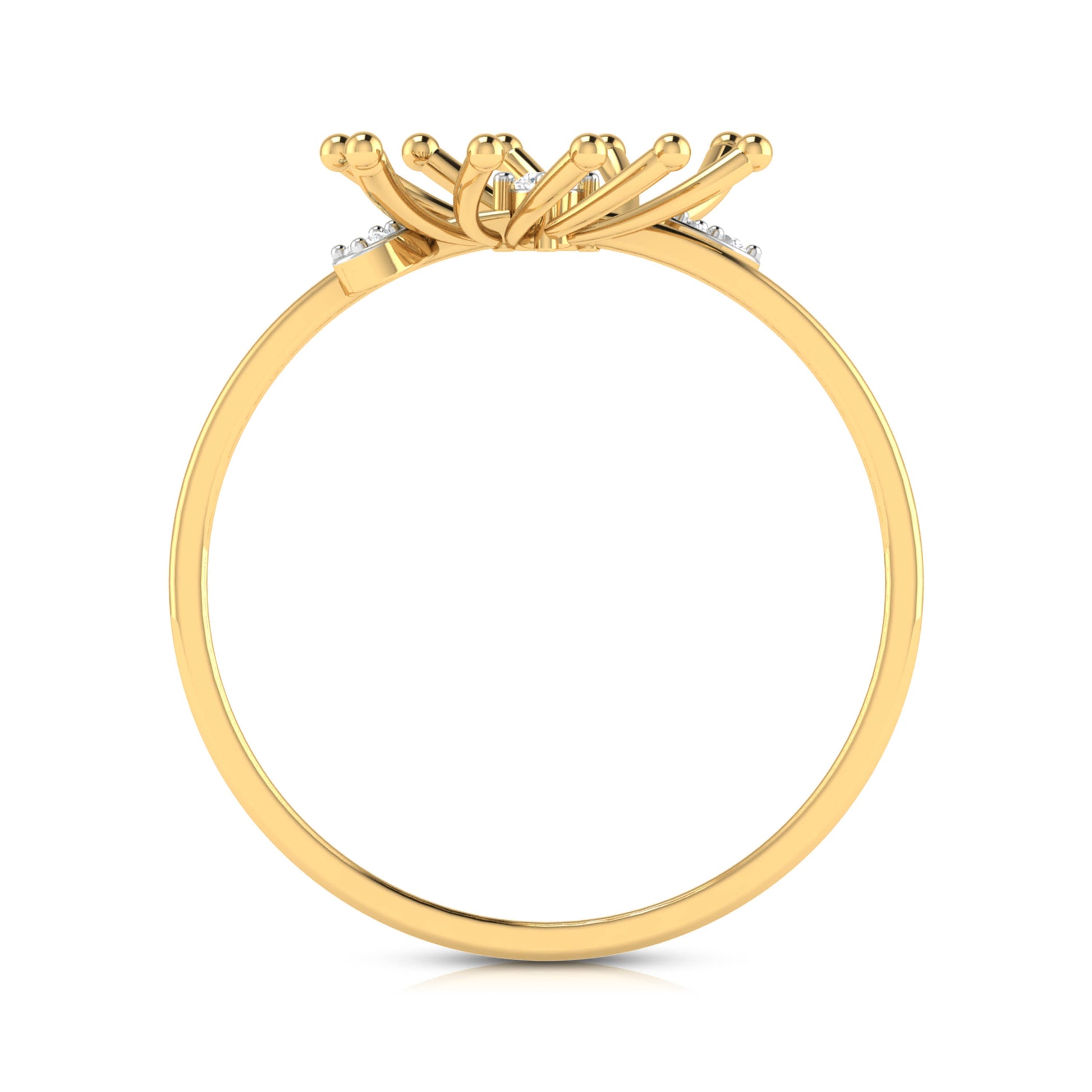 Chakra lab grown diamond ring trendy ring design Fiona Diamonds