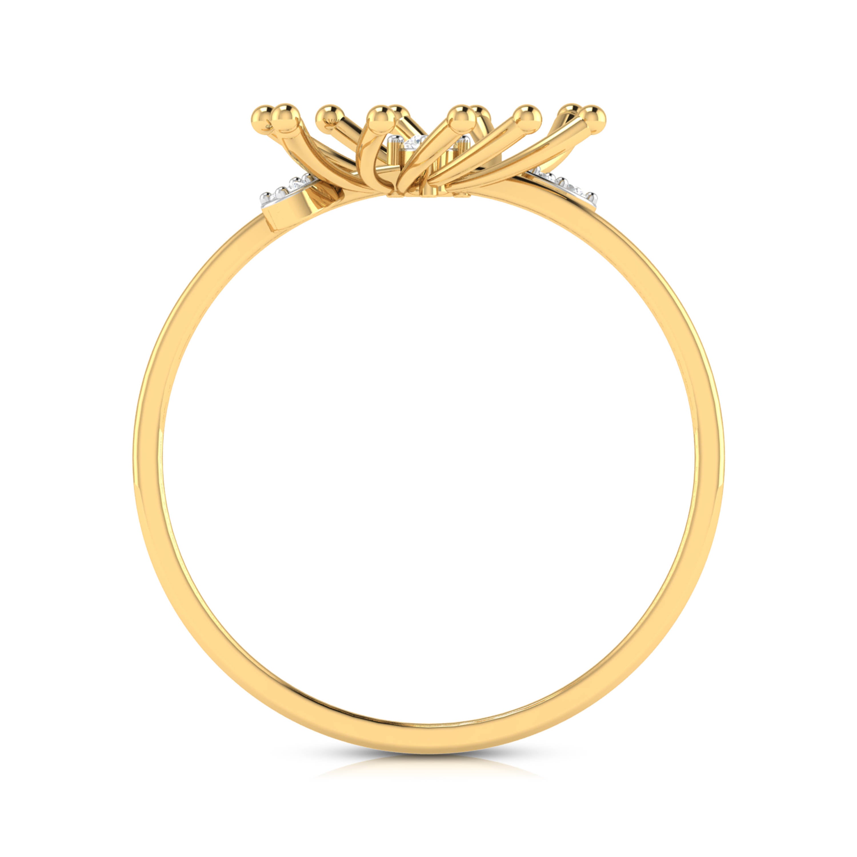 Chakra lab grown diamond ring trendy ring design Fiona Diamonds