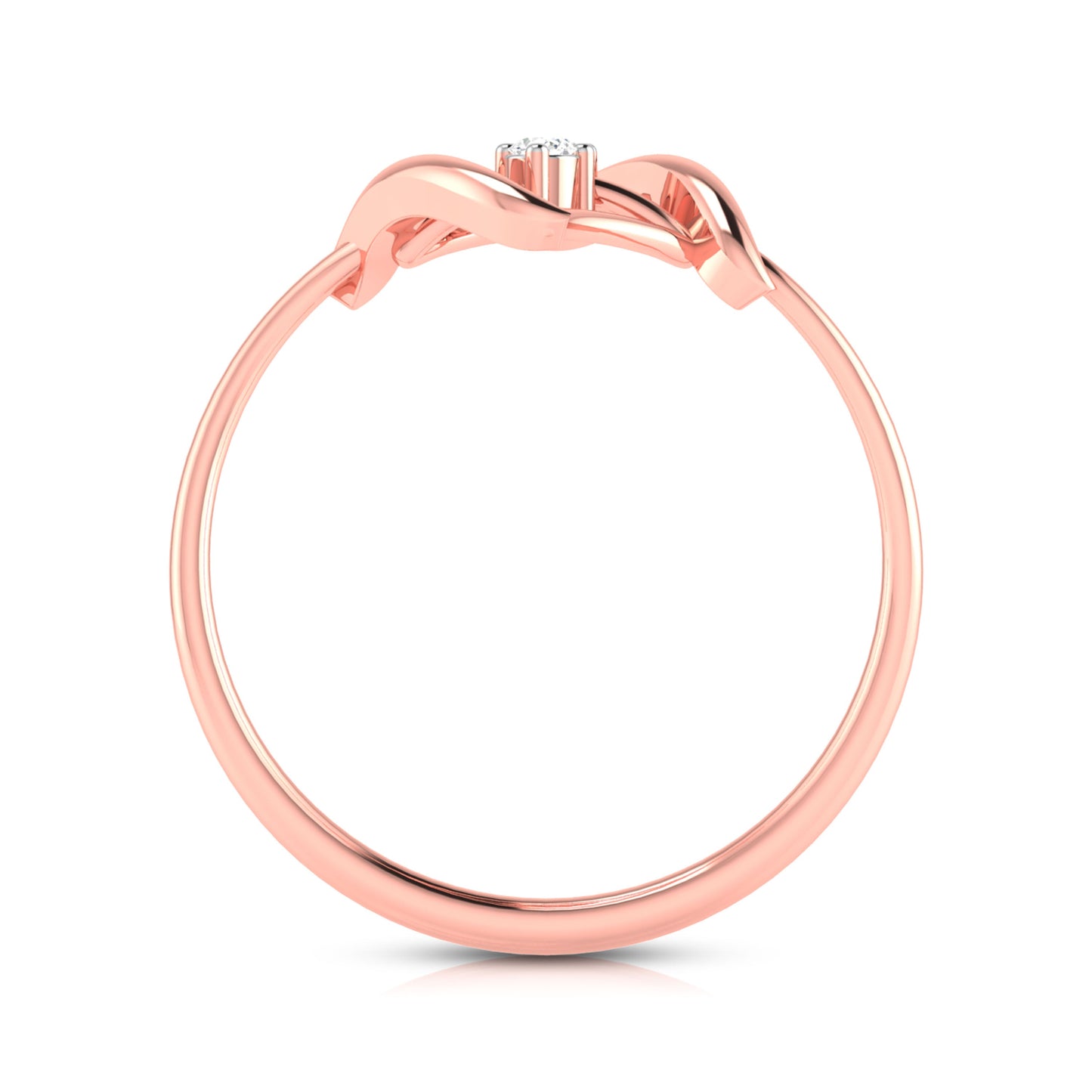 Topsy lab grown diamond ring unique ring design Fiona Diamonds