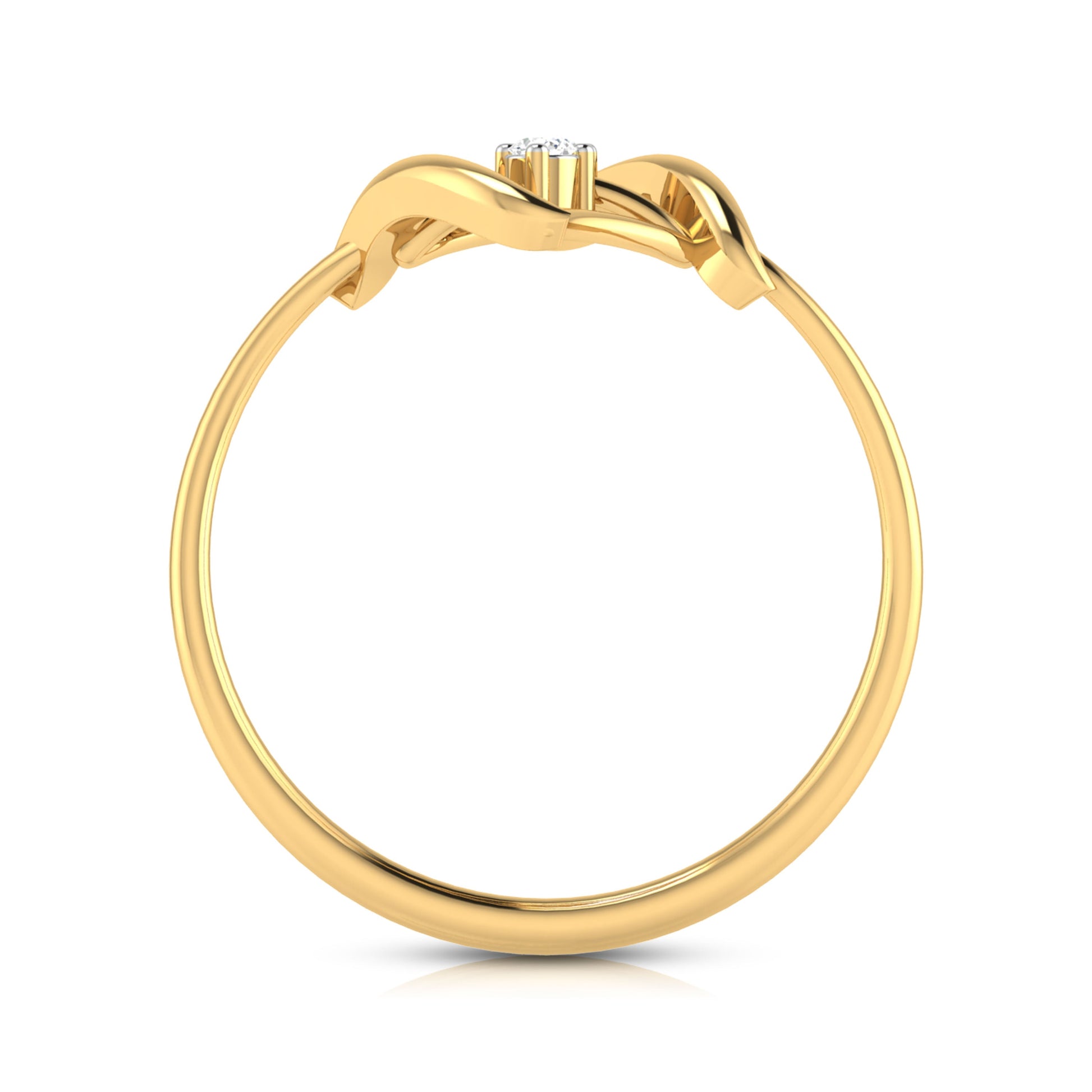 Topsy lab grown diamond ring unique ring design Fiona Diamonds