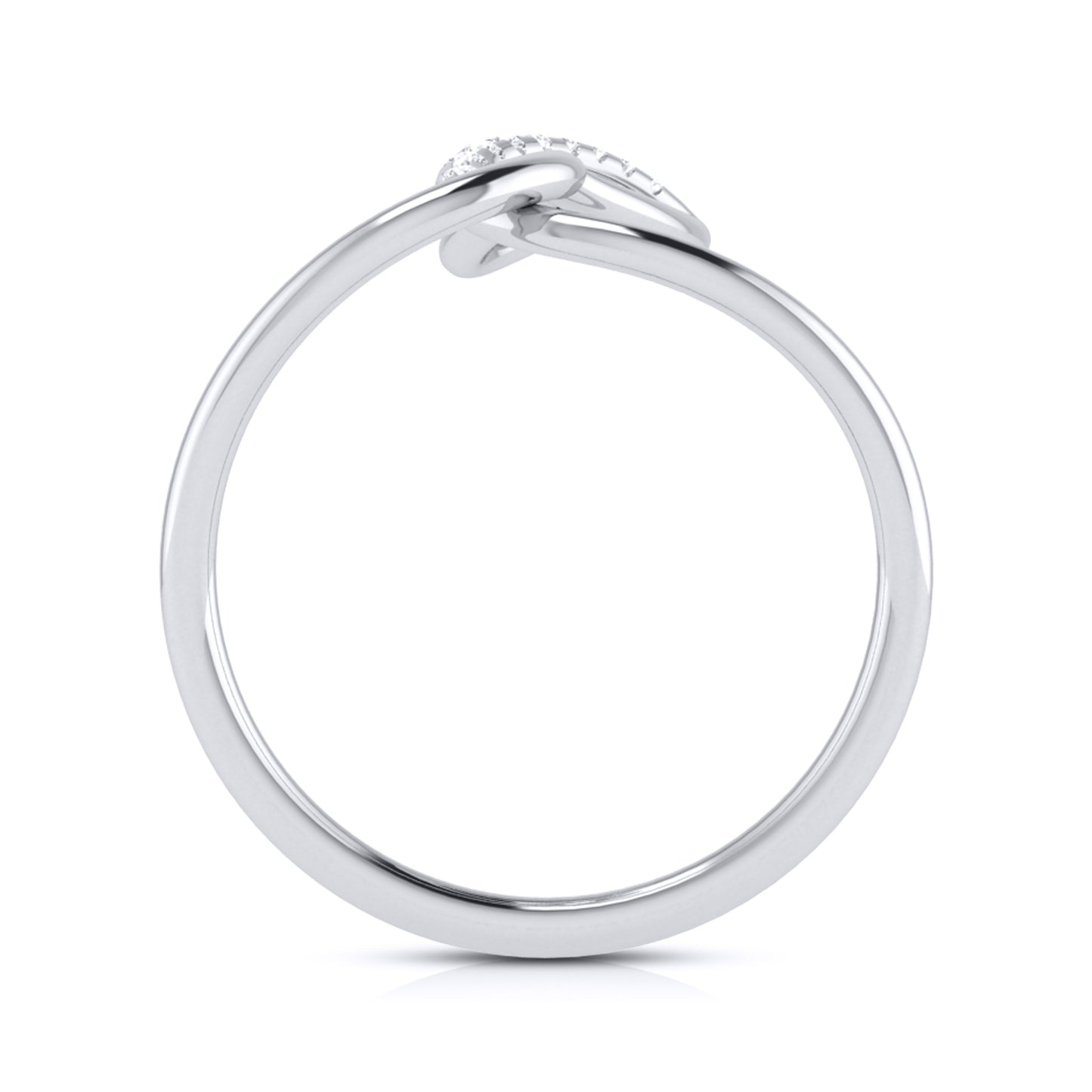Inferno lab grown diamond ring sleek ring Fiona Diamonds