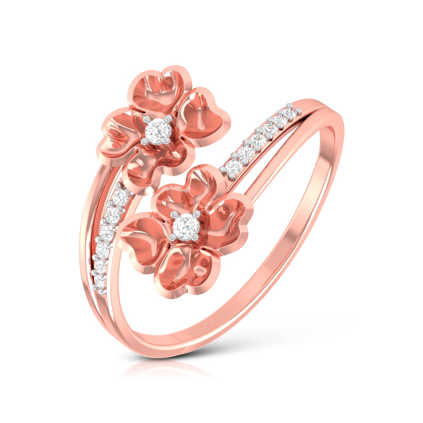 Mya 2 Carat Cushion Lab Grown Diamond Vintage-Inspired Engagement Ring 14K  White Gold , ST222DLC - ItsHot