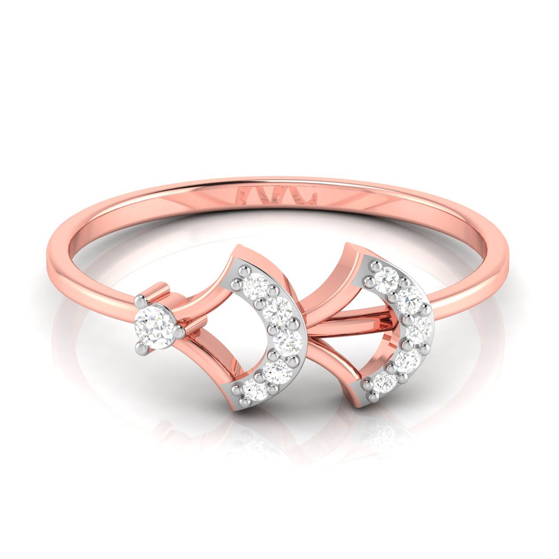 Opulence lab grown diamond ring trendy ring design Fiona Diamonds